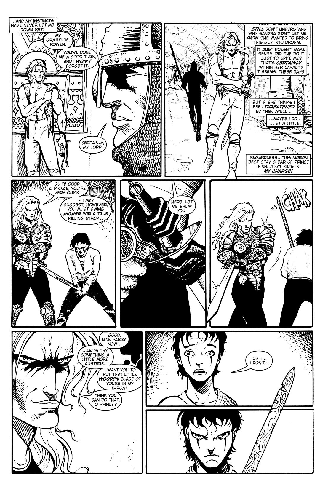 Read online Legendlore comic -  Issue #5 - 9