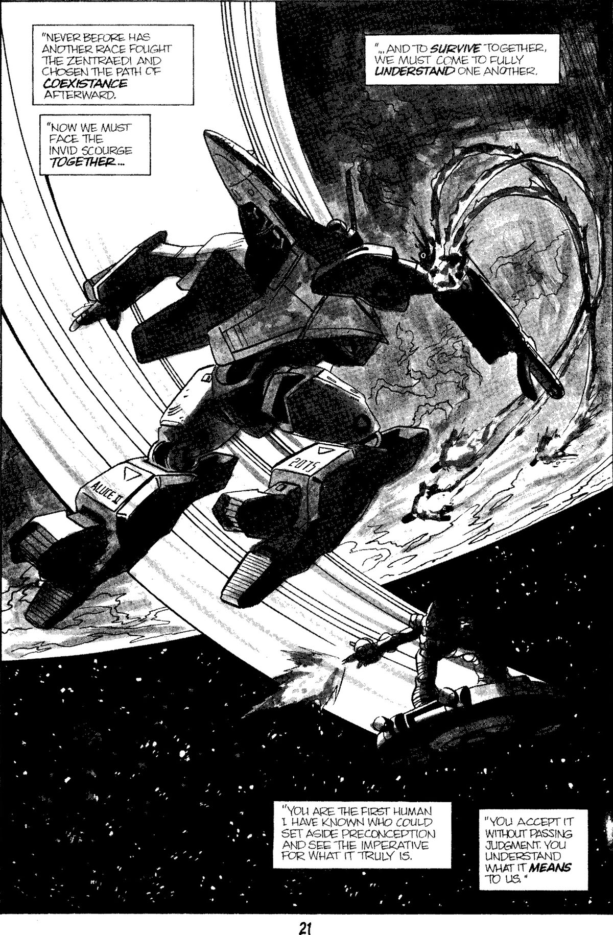 Read online Robotech: Invid War comic -  Issue #8 - 27