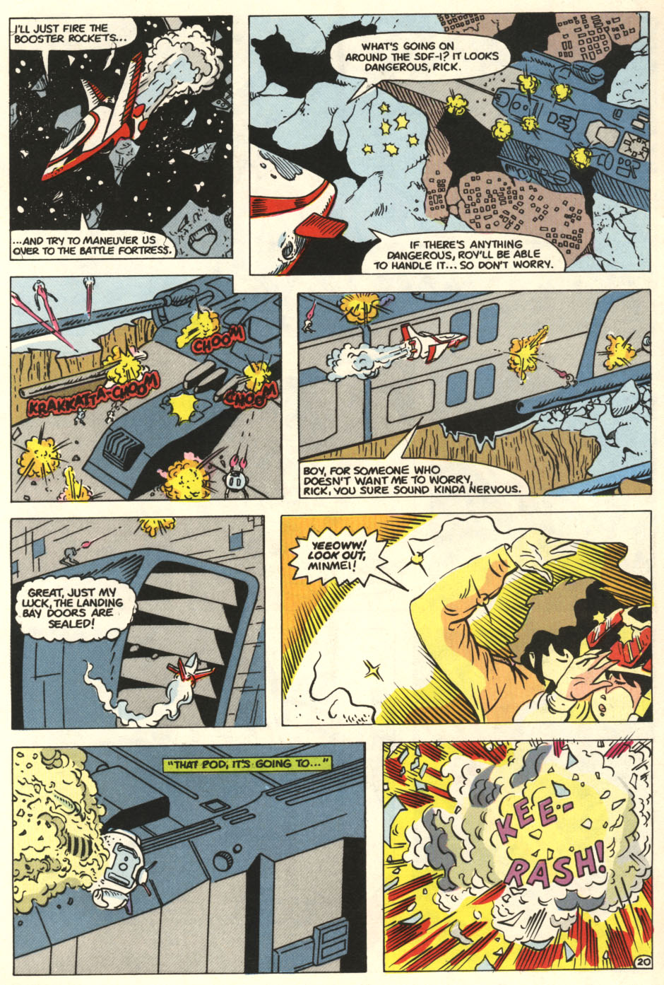 Read online Robotech The Macross Saga comic -  Issue #3 - 21