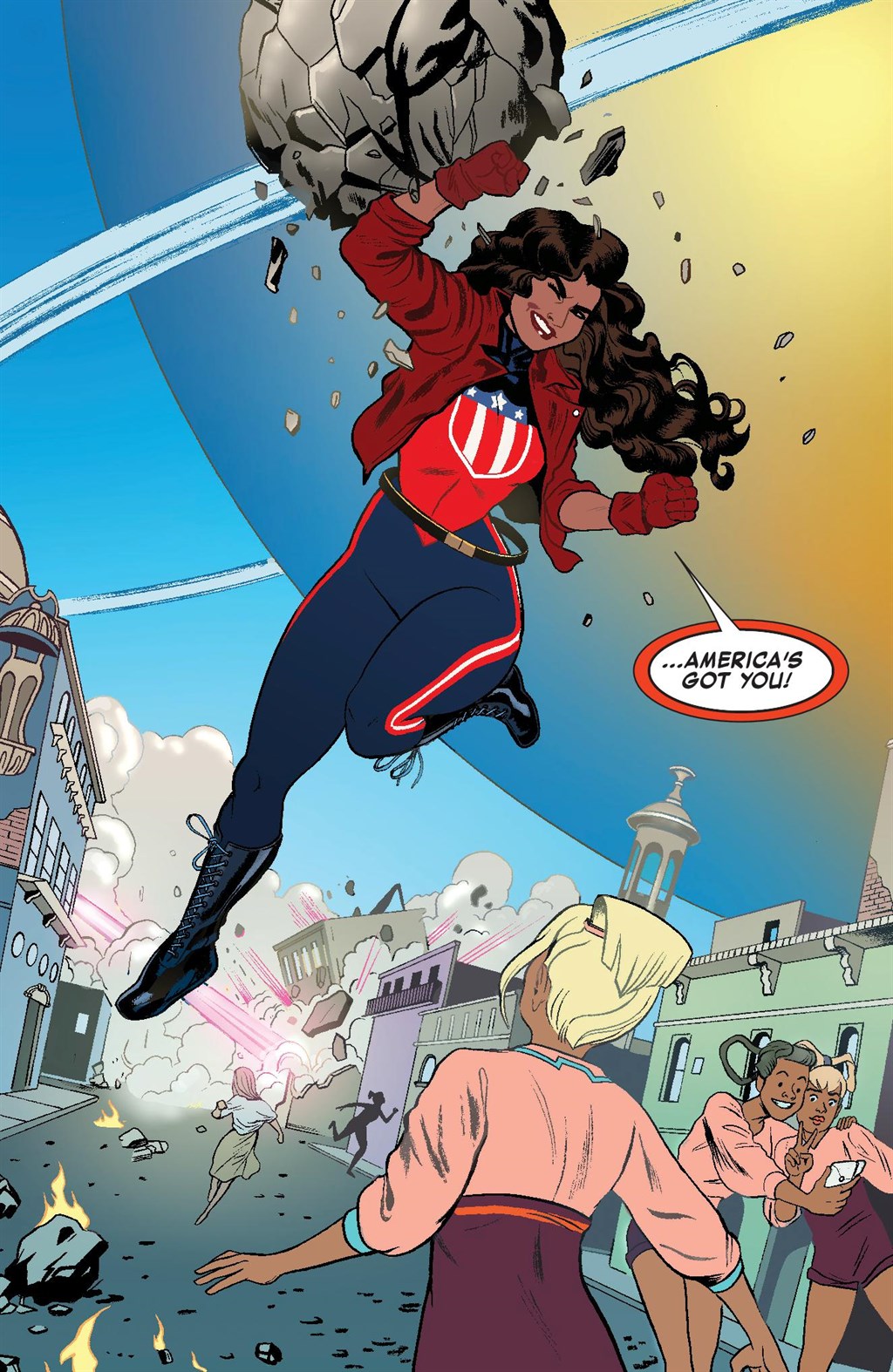 Read online Marvel-Verse (2020) comic -  Issue # America Chavez - 42