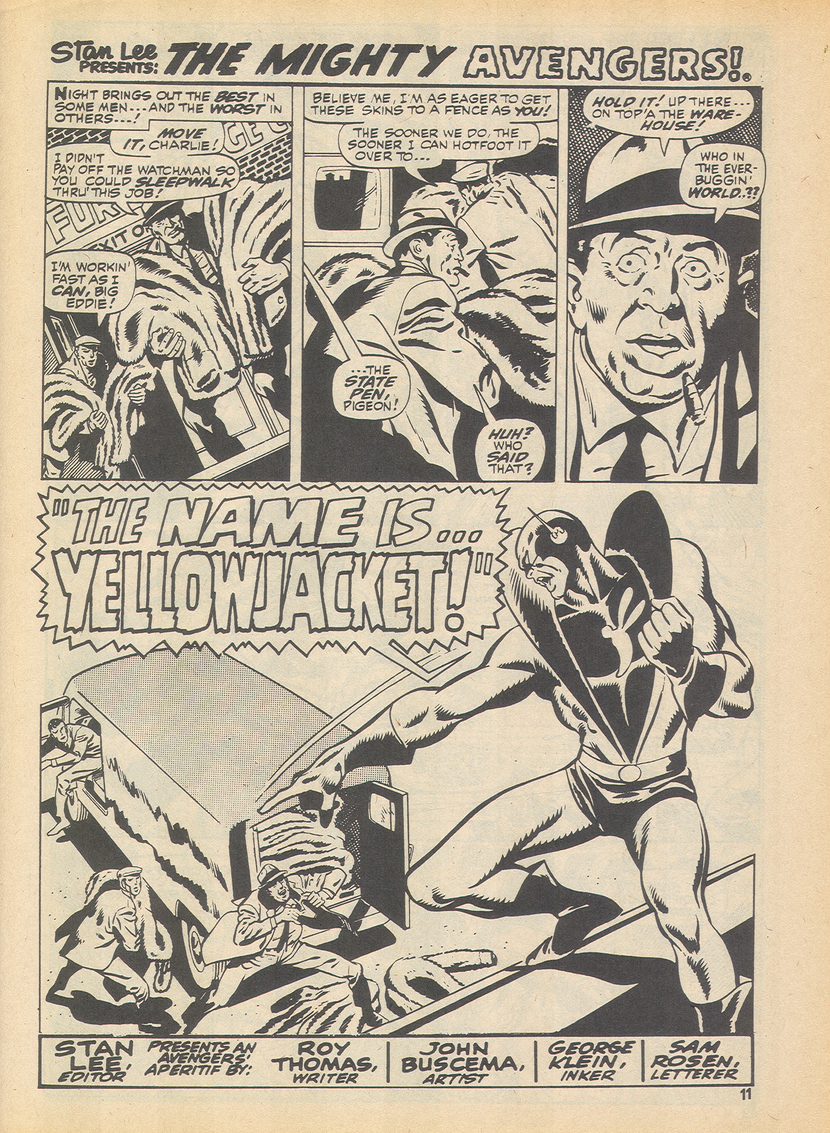 Read online The Avengers (1973) comic -  Issue #86 - 11
