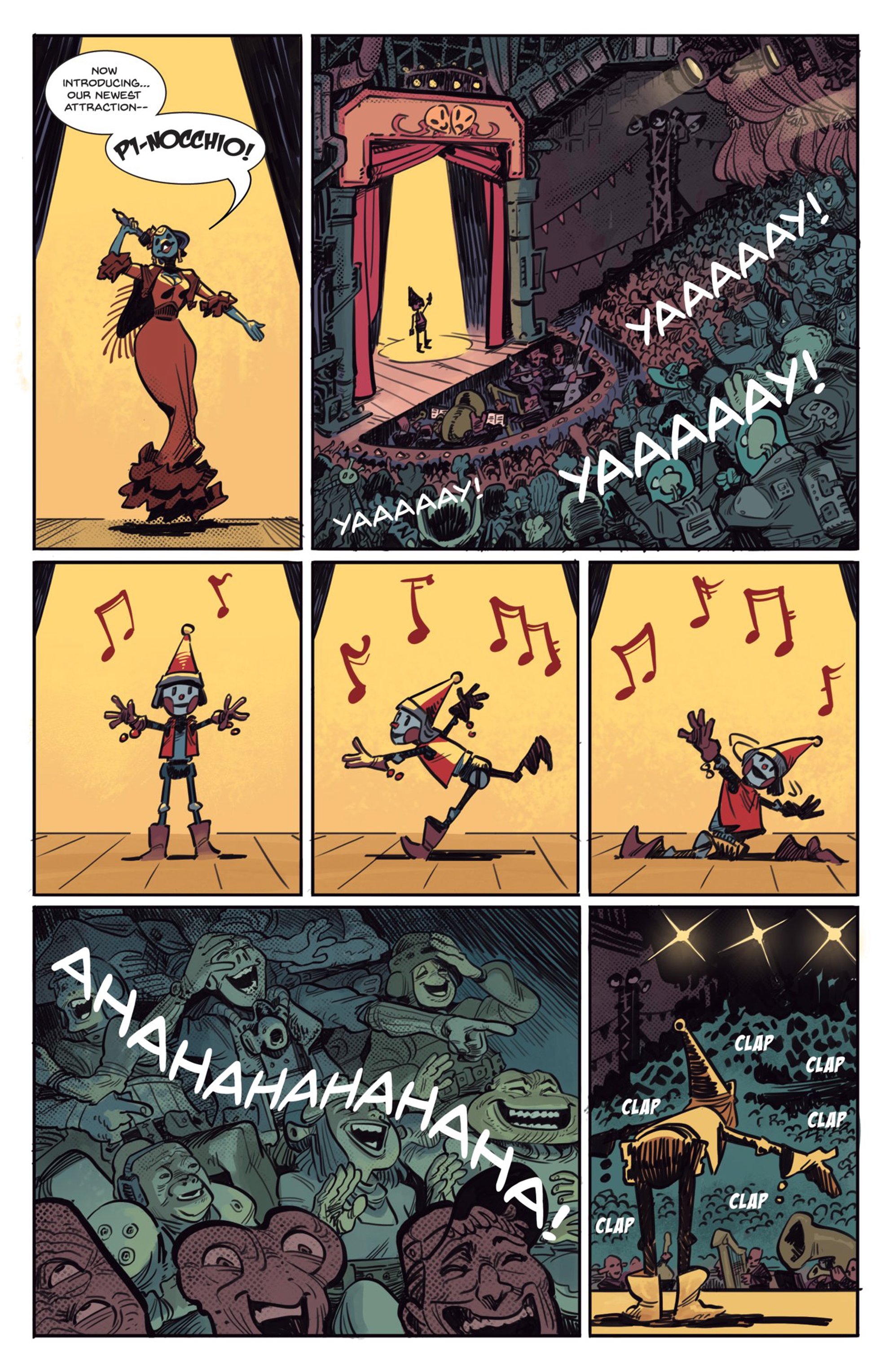 Read online Grimm Space P1-Nocchio comic -  Issue # Full - 10