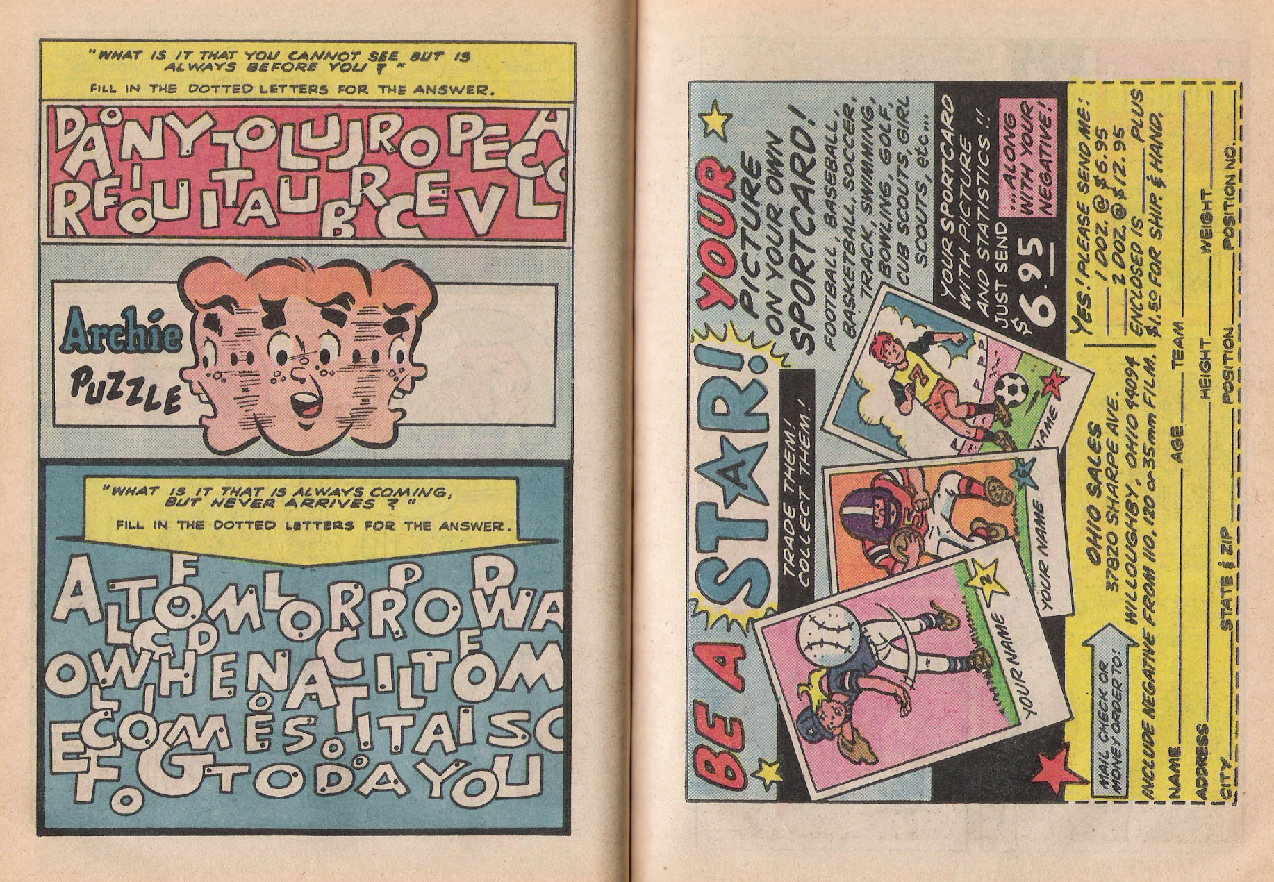 Read online Archie Digest Magazine comic -  Issue #73 - 57