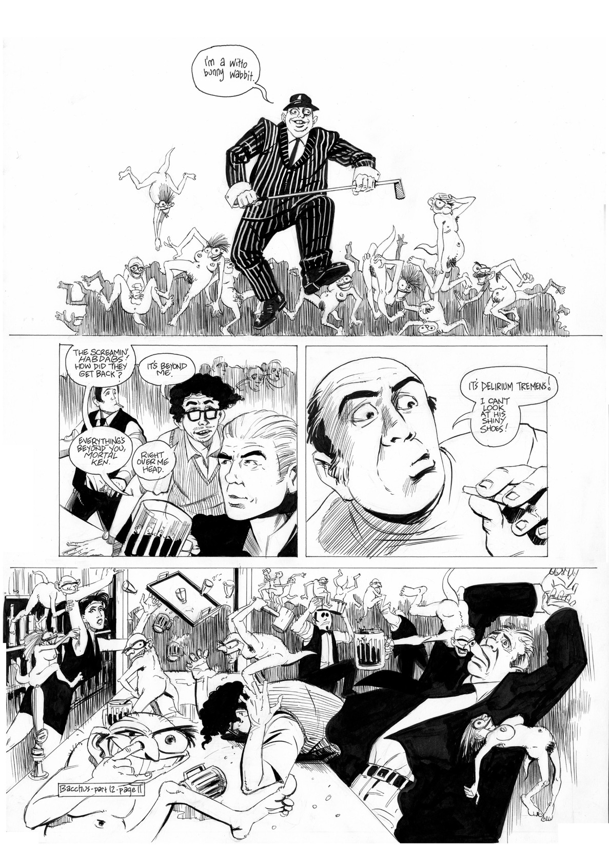 Read online Eddie Campbell's Bacchus comic -  Issue # TPB 5 - 116