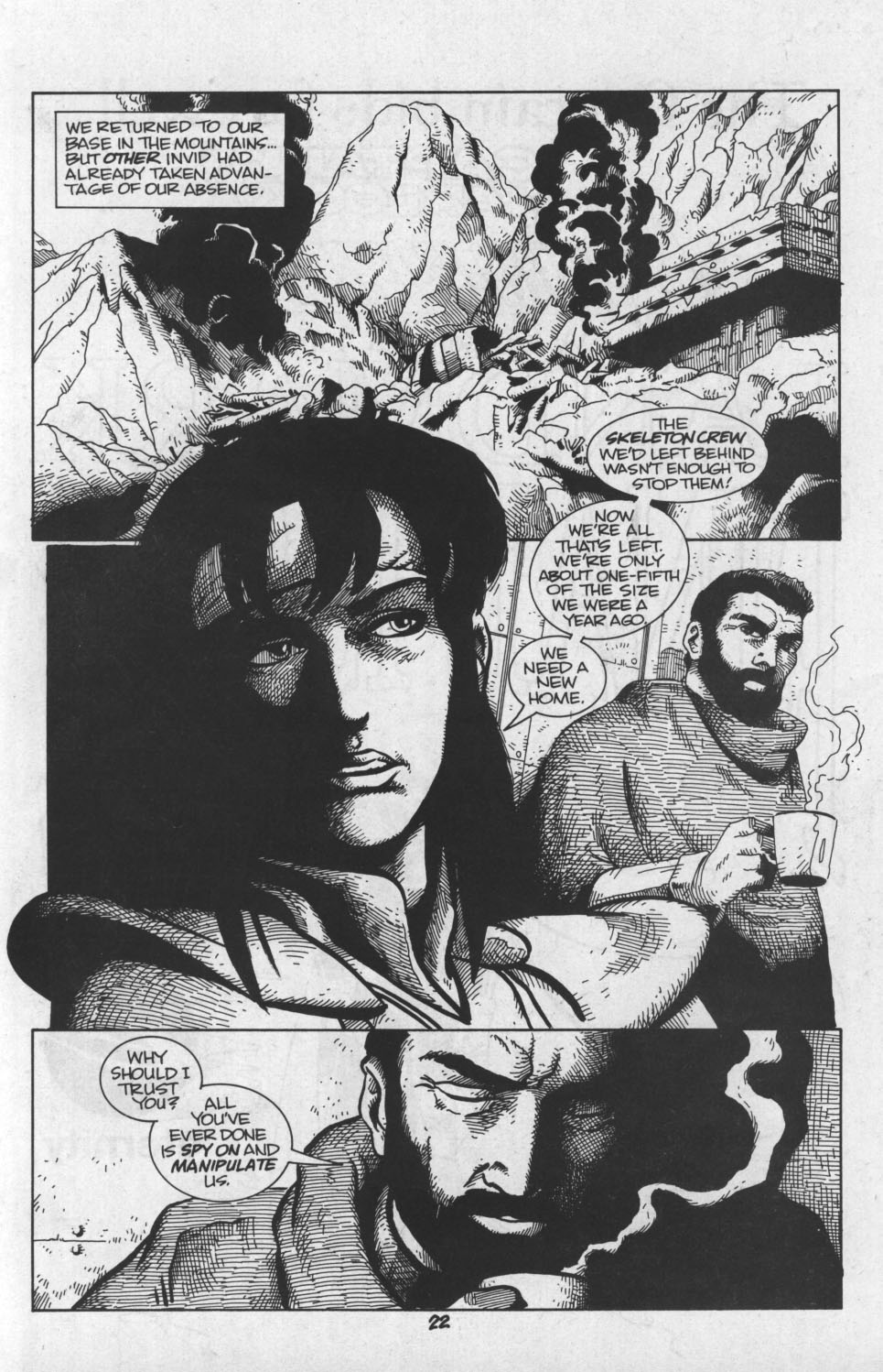 Read online Robotech: Invid War comic -  Issue #16 - 24