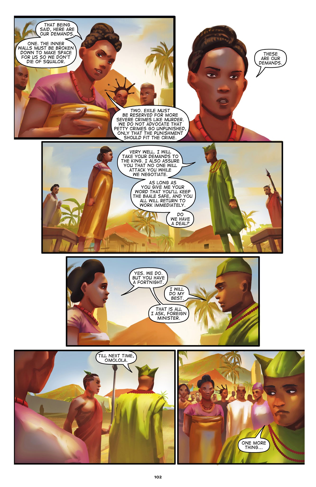 Read online Iyanu: Child of Wonder comic -  Issue # TPB 1 - 99