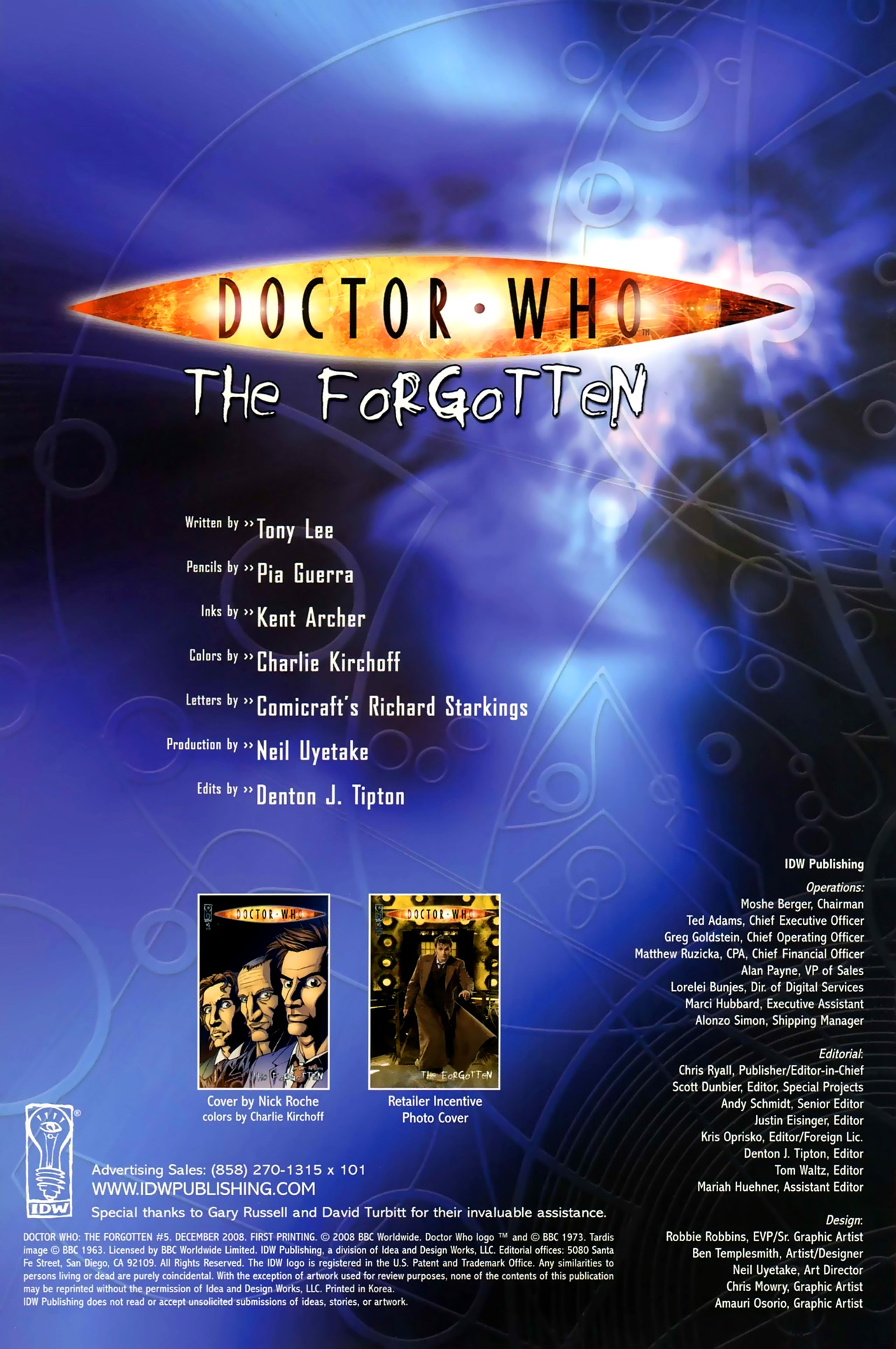 Read online Doctor Who: The Forgotten comic -  Issue #5 - 3