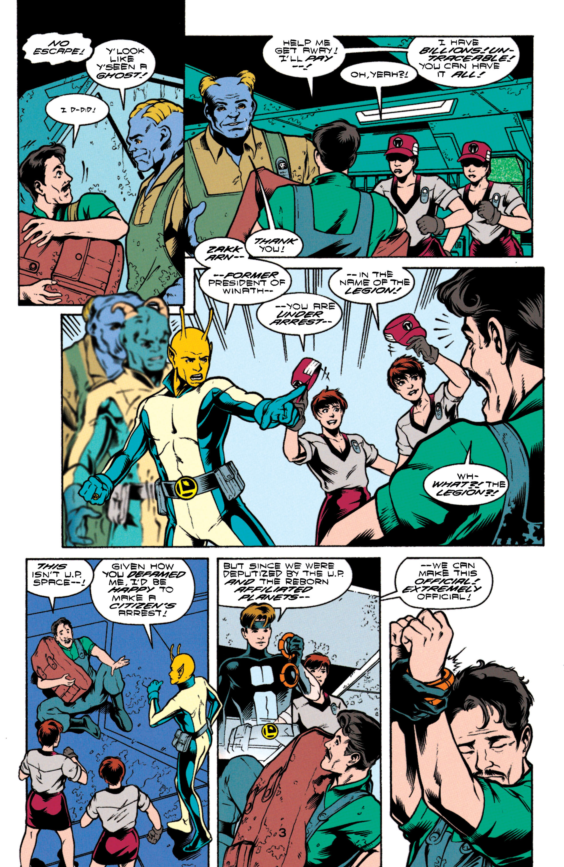 Read online Legionnaires comic -  Issue #65 - 4