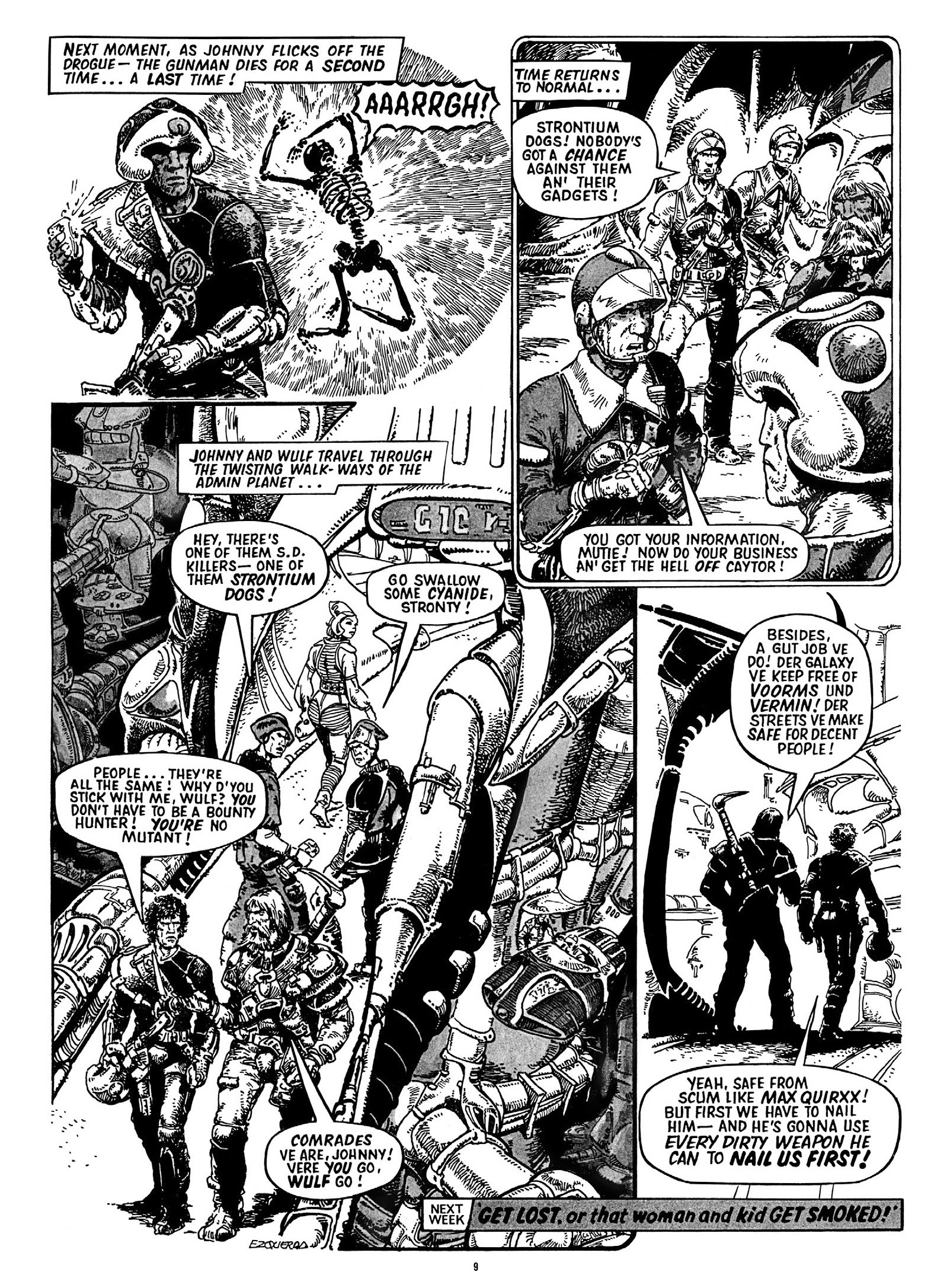Read online Strontium Dog Search and Destroy: The Starlord Years comic -  Issue # TPB - 11