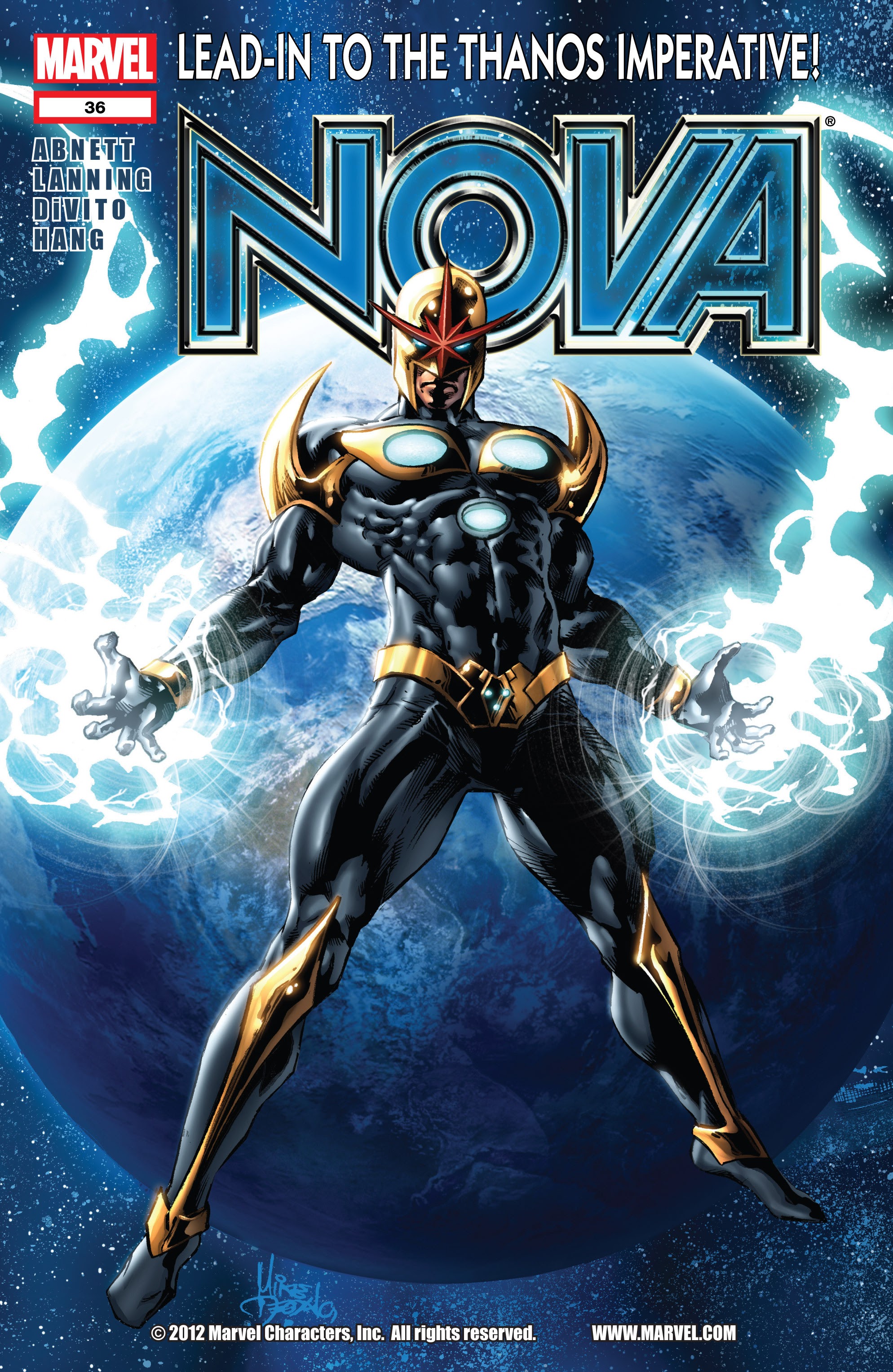 Read online Nova (2007) comic -  Issue #36 - 1