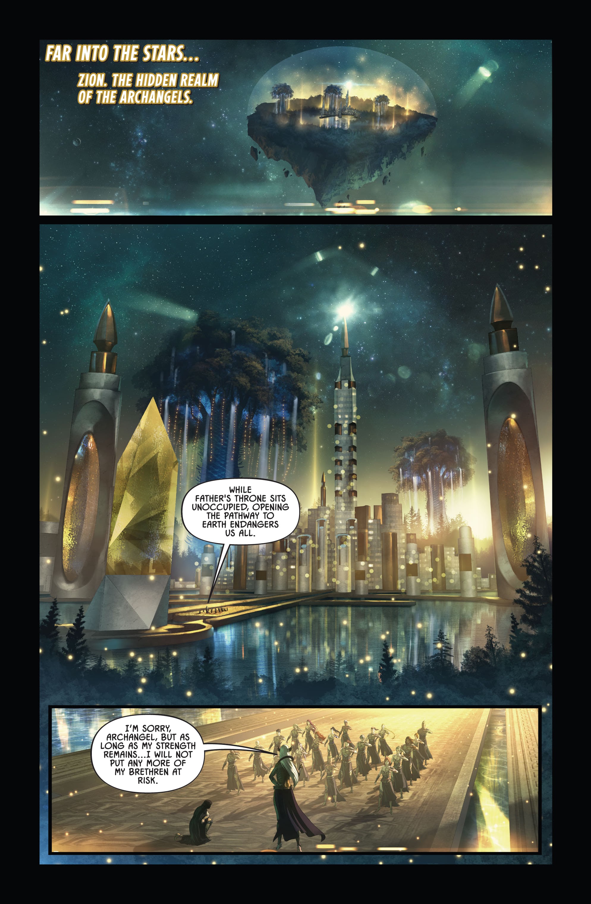 Read online Knights of the Golden Sun comic -  Issue #9 - 3