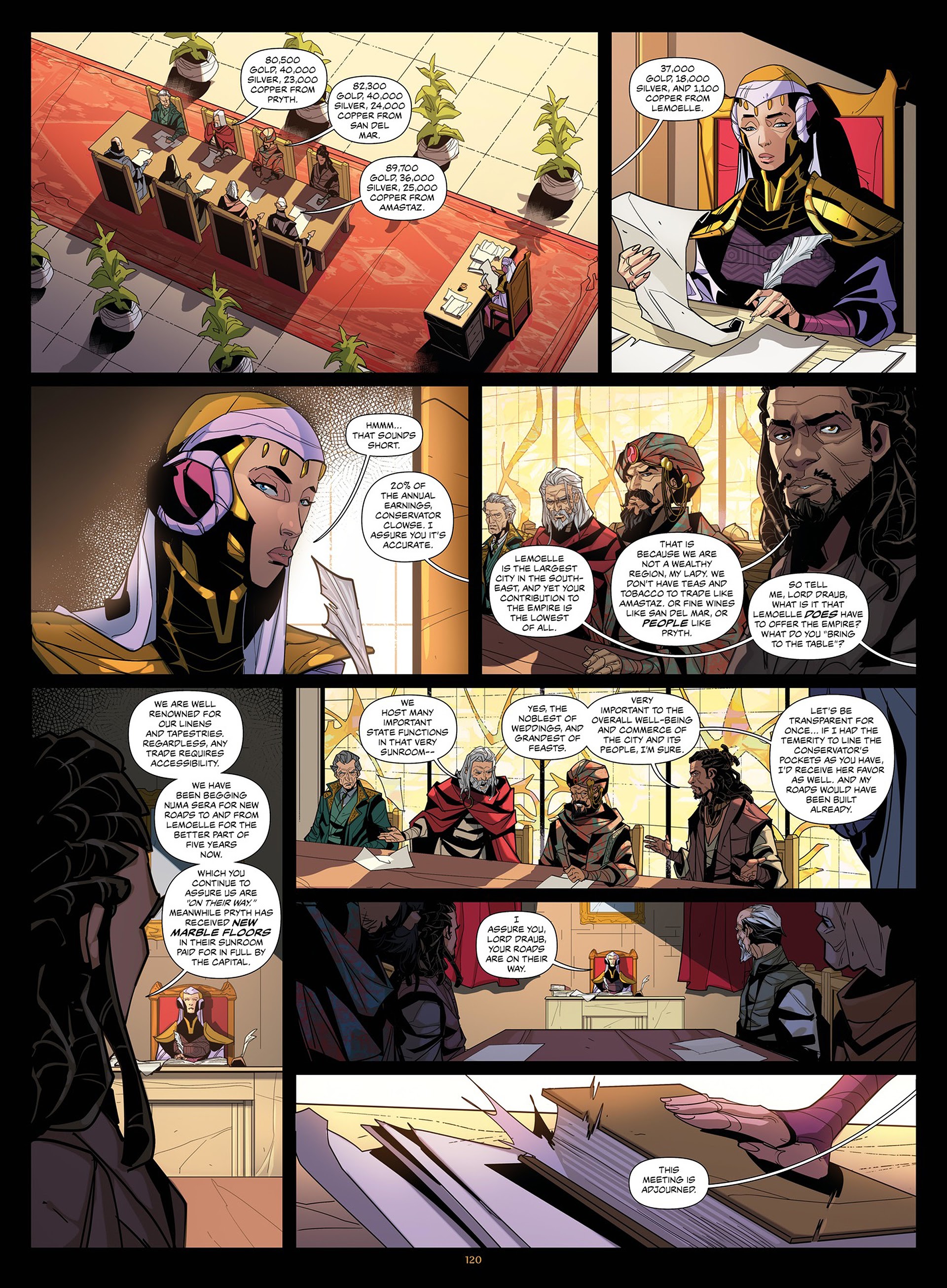 Read online Winds of Numa Sera comic -  Issue # TPB (Part 2) - 13