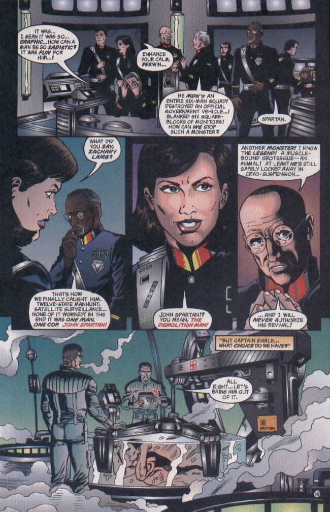 Read online Demolition Man comic -  Issue #2 - 17