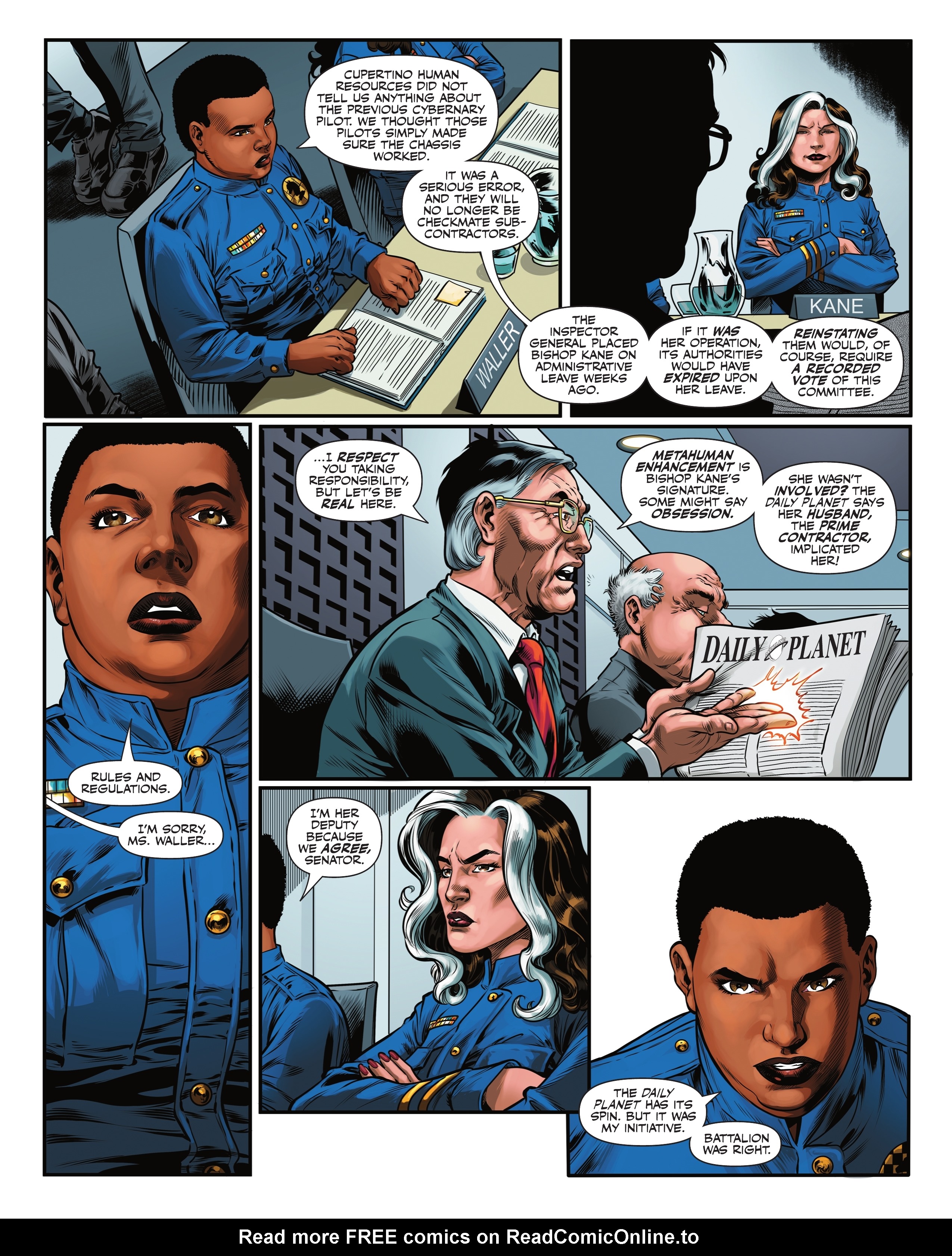 Read online Waller vs. Wildstorm comic -  Issue #4 - 12
