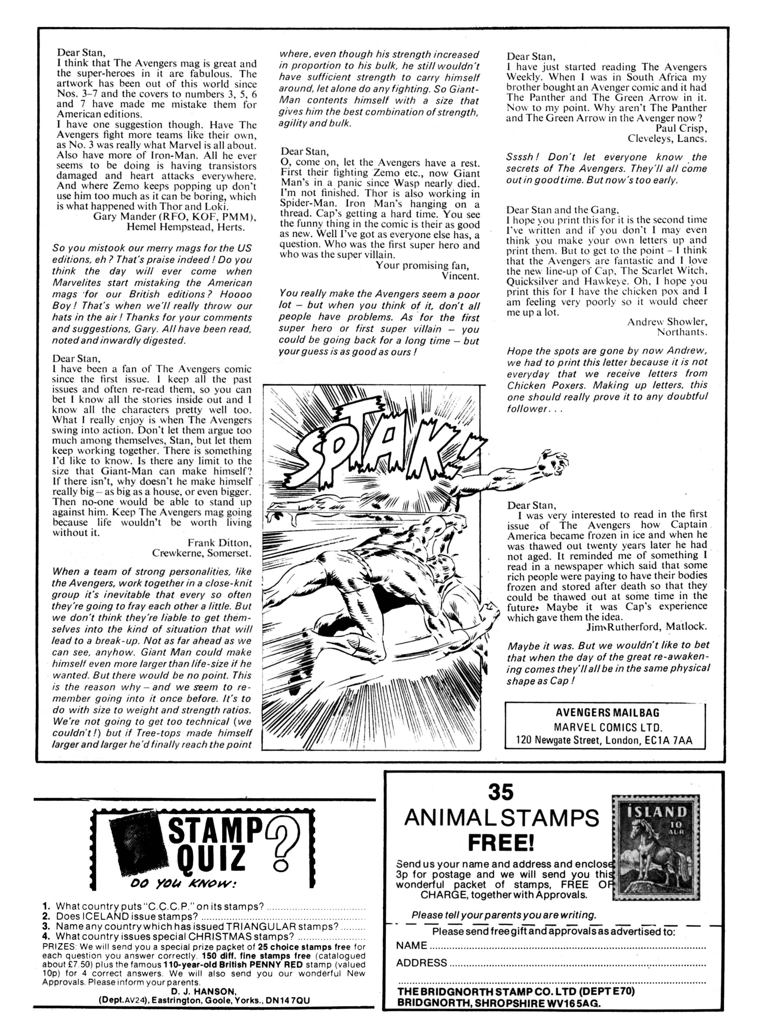 Read online The Avengers (1973) comic -  Issue #21 - 13