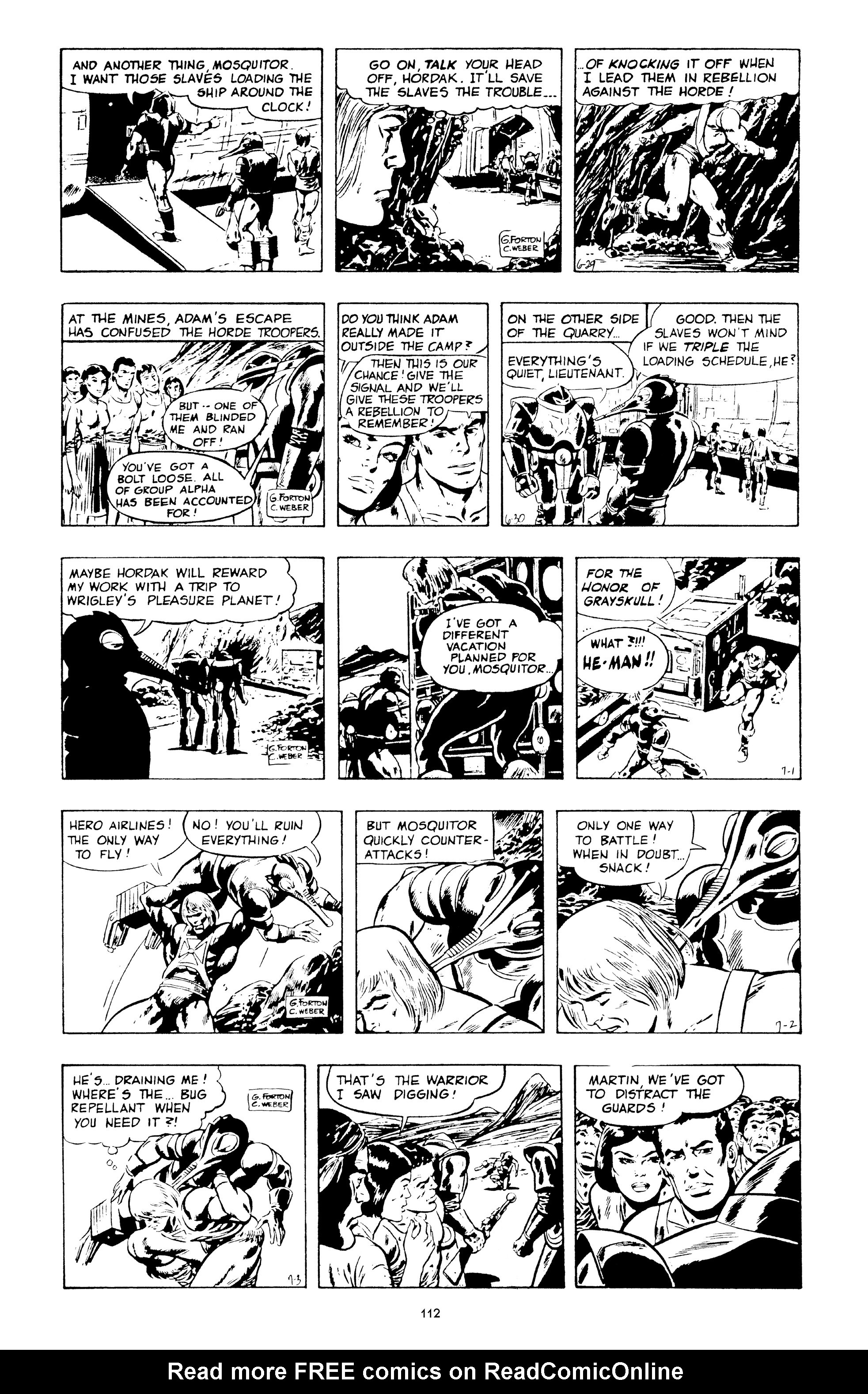 Read online He-Man and the Masters of the Universe: The Newspaper Comic Strips comic -  Issue # TPB (Part 2) - 12
