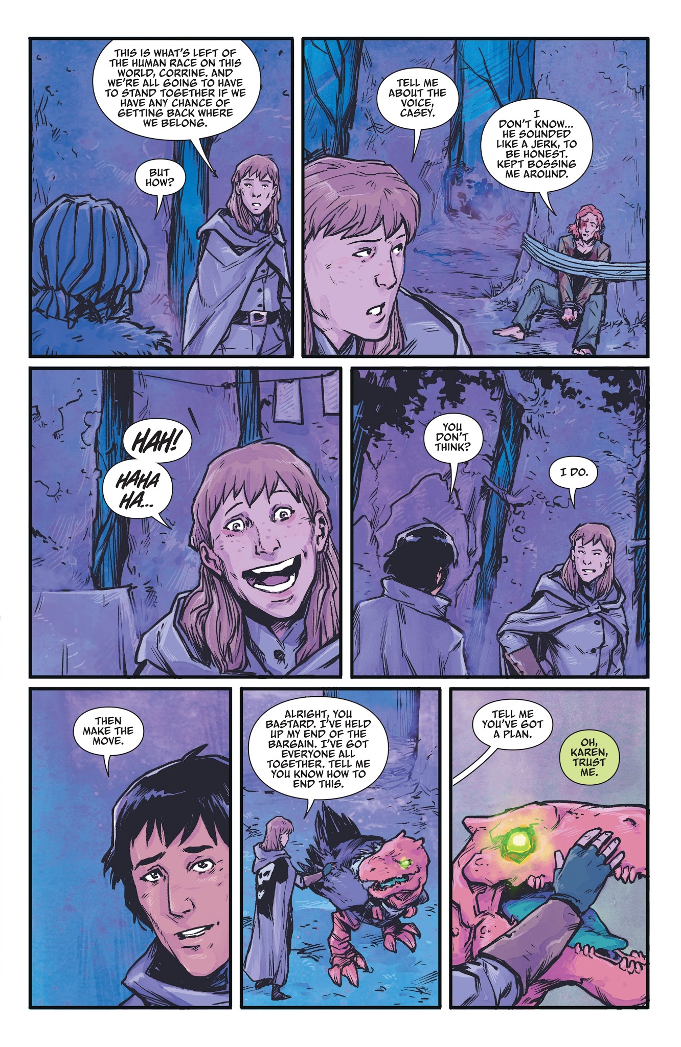 Read online The Woods comic -  Issue #33 - 21