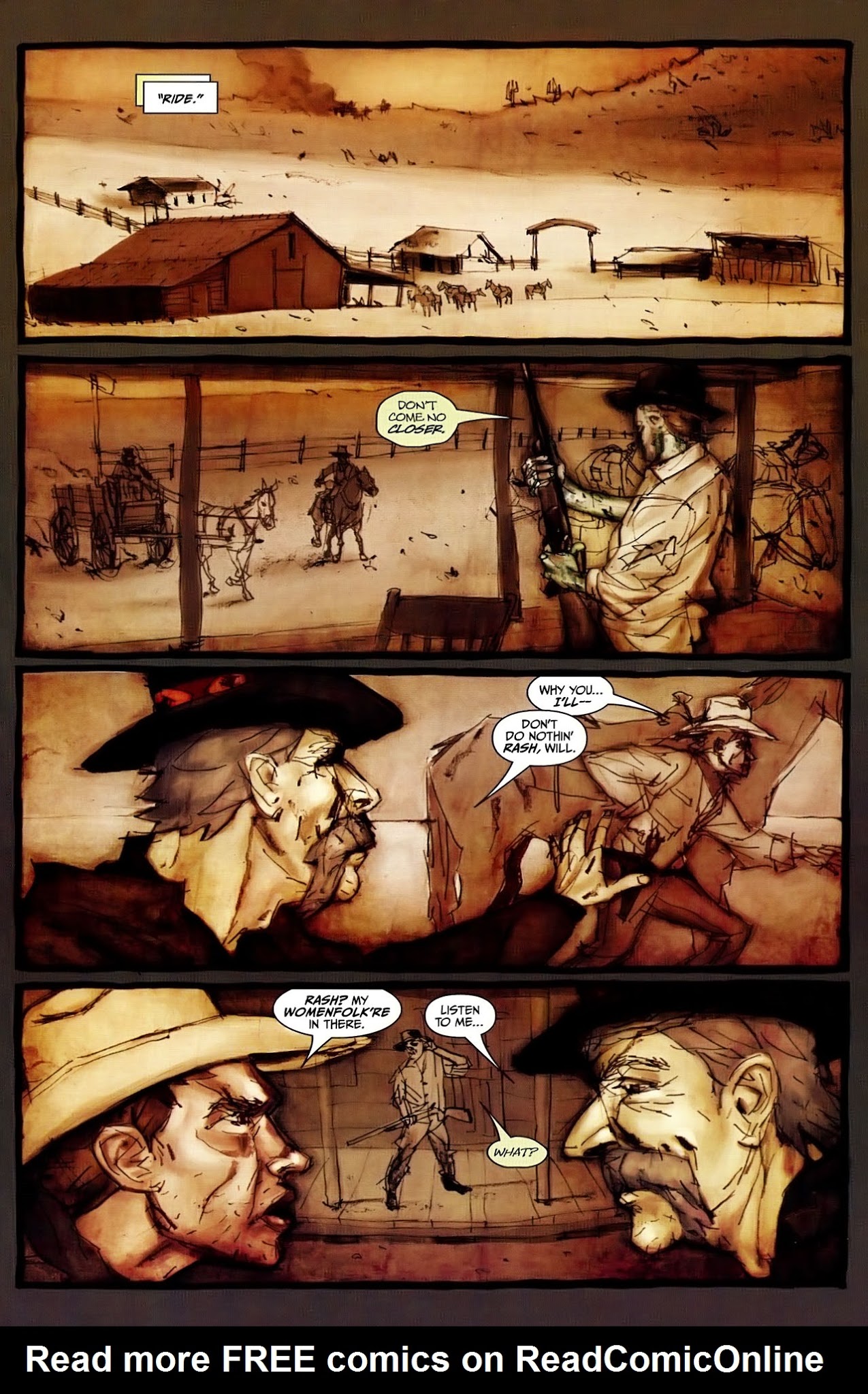 Read online Graveslinger comic -  Issue #1 - 15