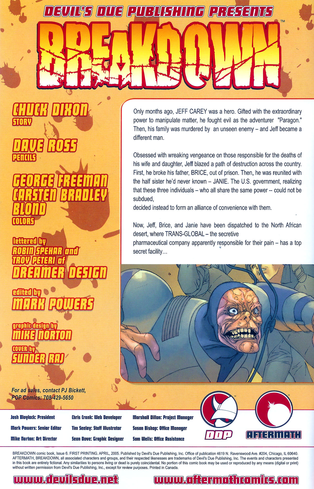 Read online Breakdown comic -  Issue #6 - 2
