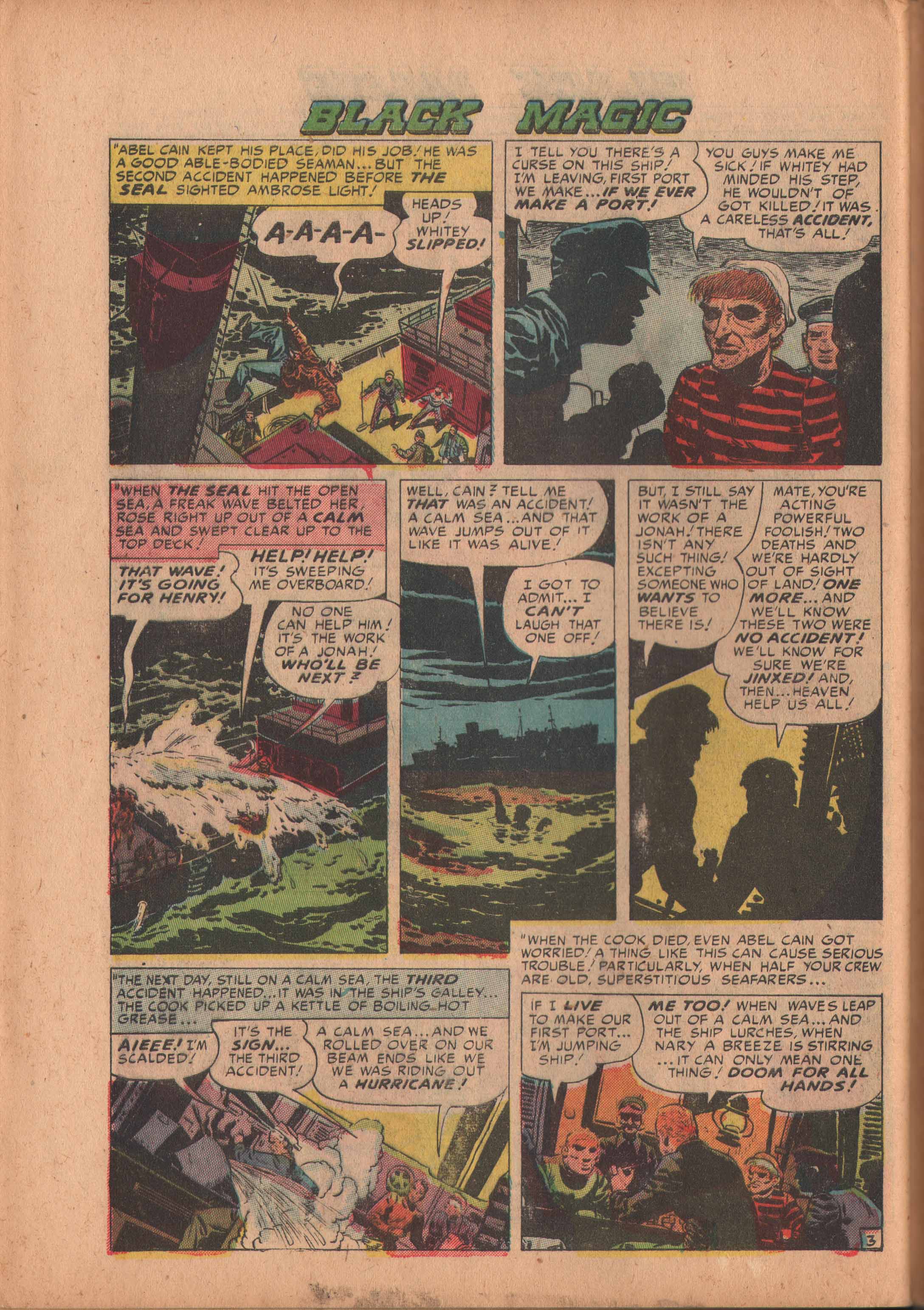 Read online Black Magic (1950) comic -  Issue #4 - 45