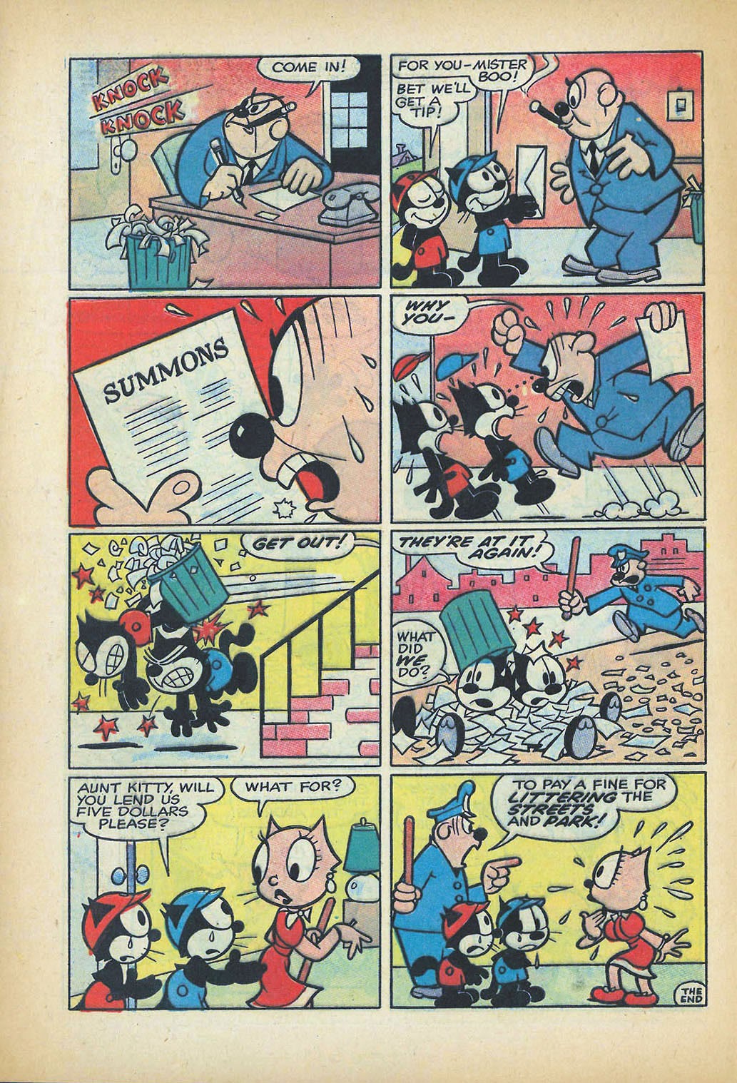 Read online Felix the Cat (1955) comic -  Issue #66 - 31