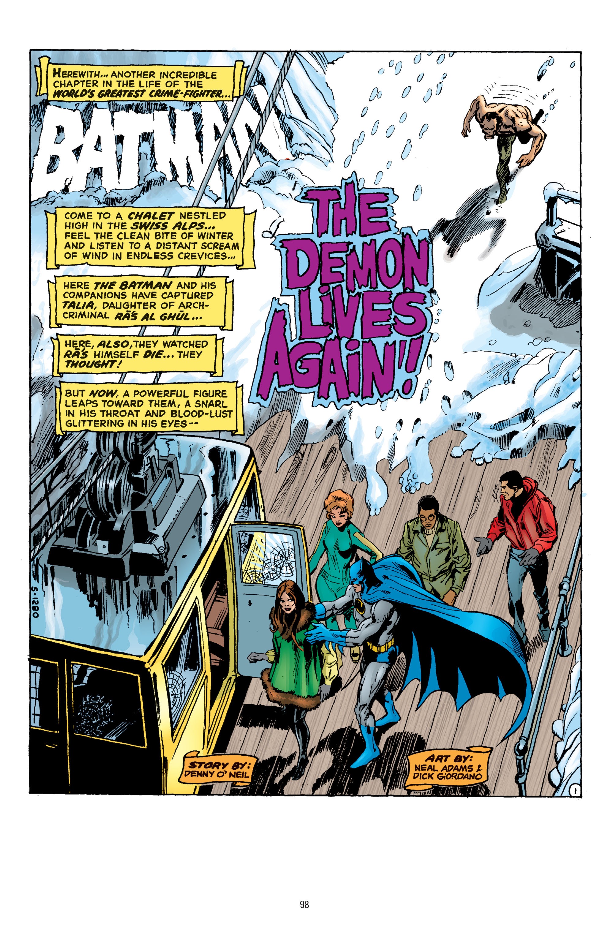 Read online Batman by Neal Adams comic -  Issue # TPB 3 (Part 1) - 96