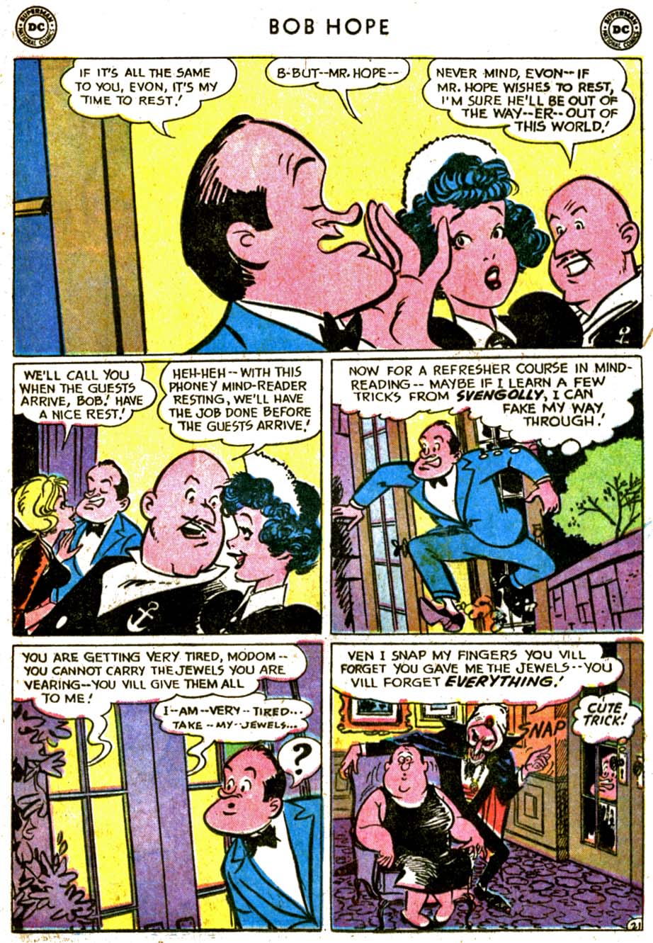 Read online The Adventures of Bob Hope comic -  Issue #77 - 29