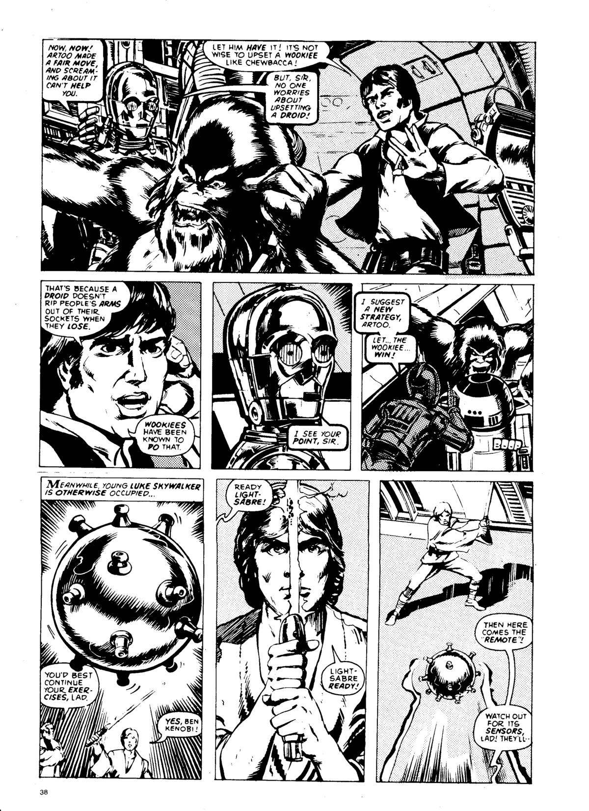 Read online Star Wars Weekly comic -  Issue #142 - 38