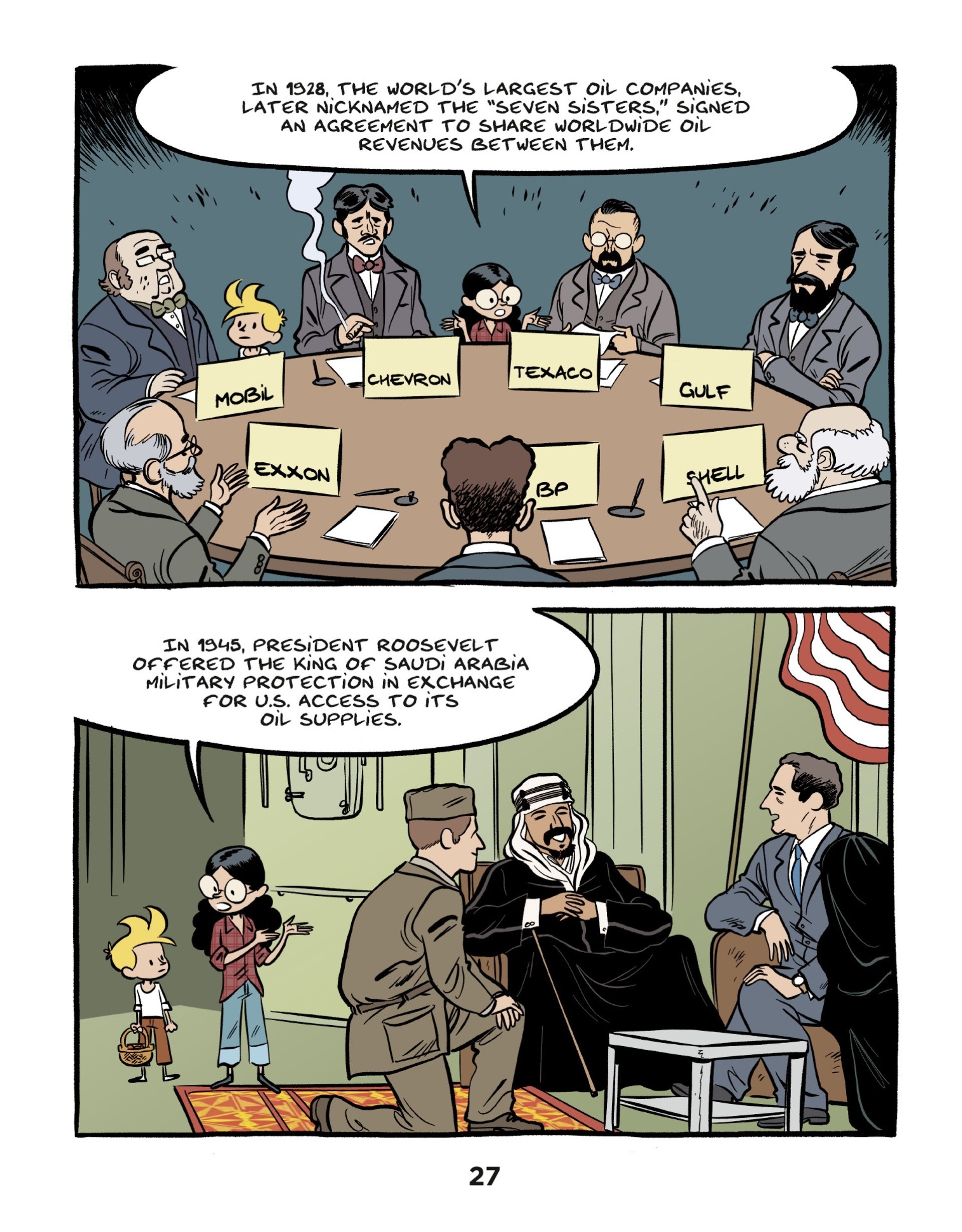 Read online On The History Trail With Ariane & Nino comic -  Issue #4 - 27