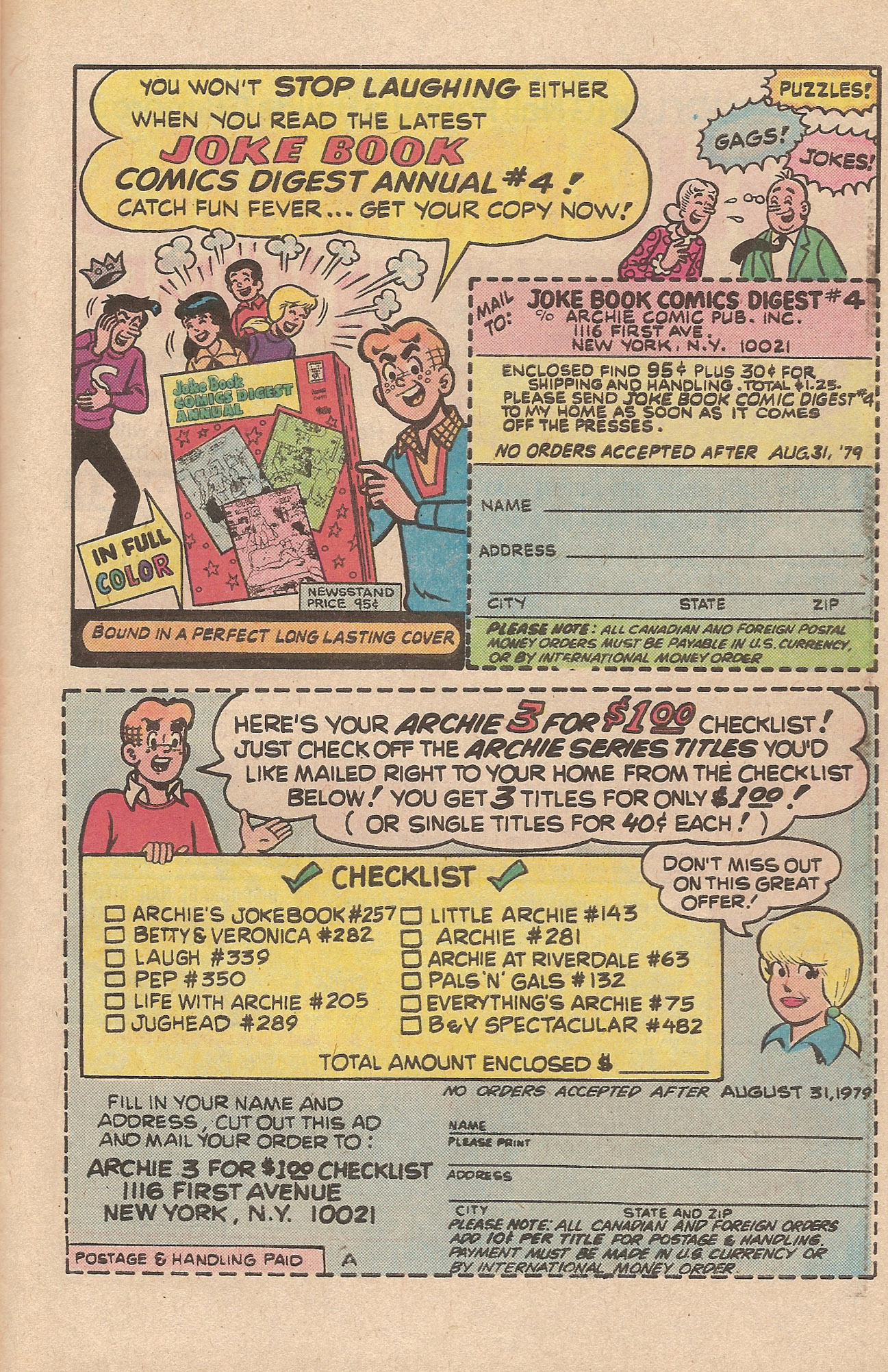 Read online Reggie's Wise Guy Jokes comic -  Issue #49 - 27