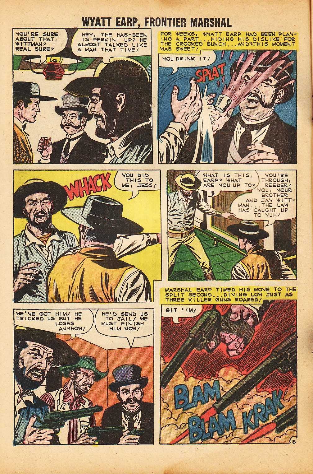 Read online Wyatt Earp Frontier Marshal comic -  Issue #30 - 8