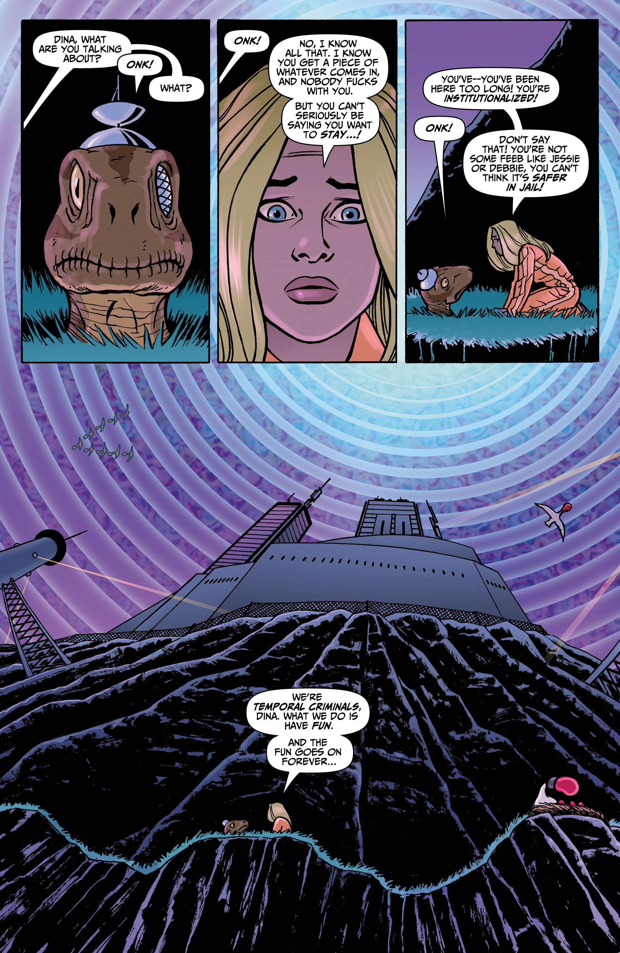Read online Marjorie Finnegan, Temporal Criminal comic -  Issue #4 - 21