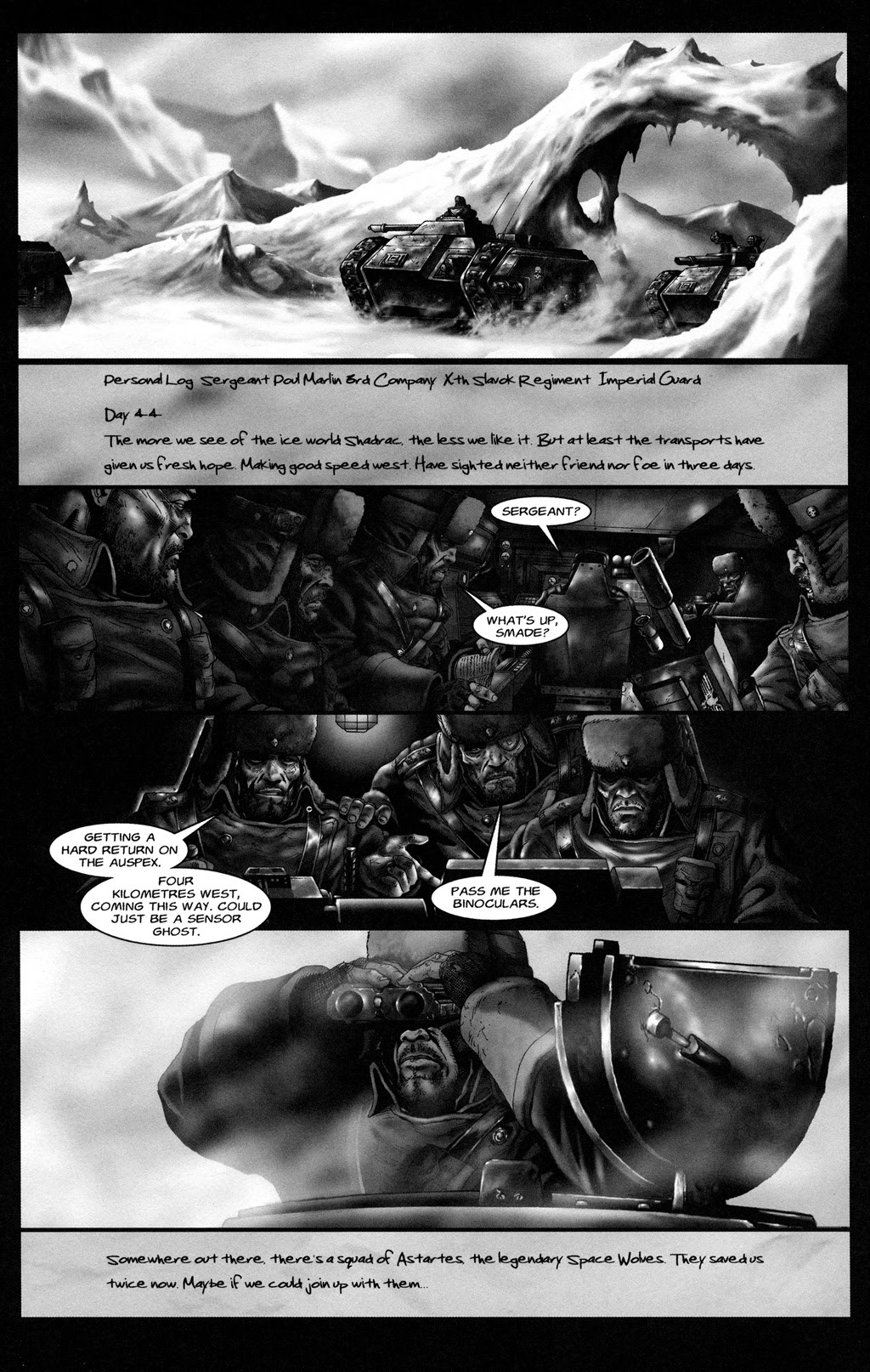 Read online Warhammer 40,000: Lone Wolves comic -  Issue # TPB - 35