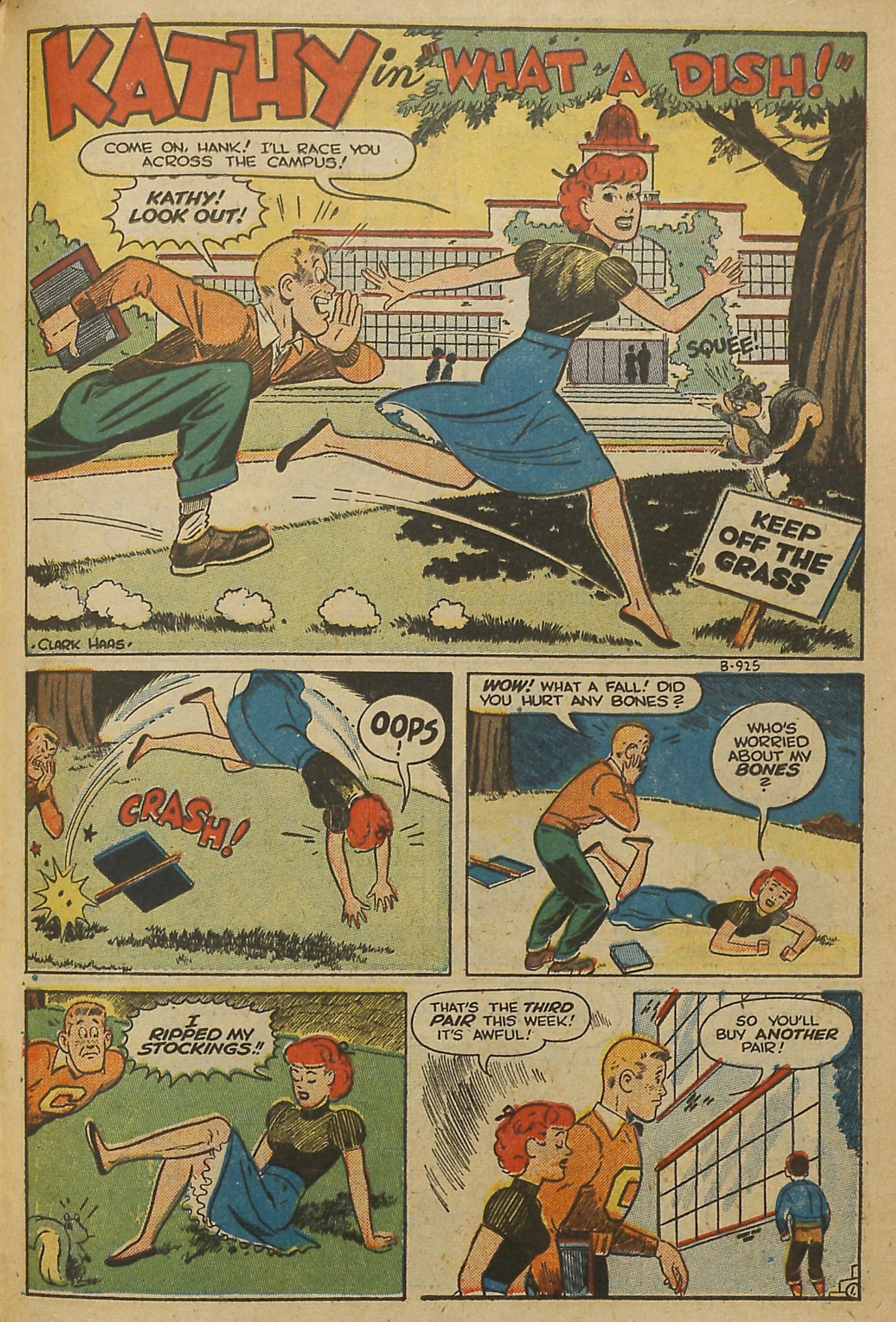 Read online Kathy (1949) comic -  Issue #8 - 27