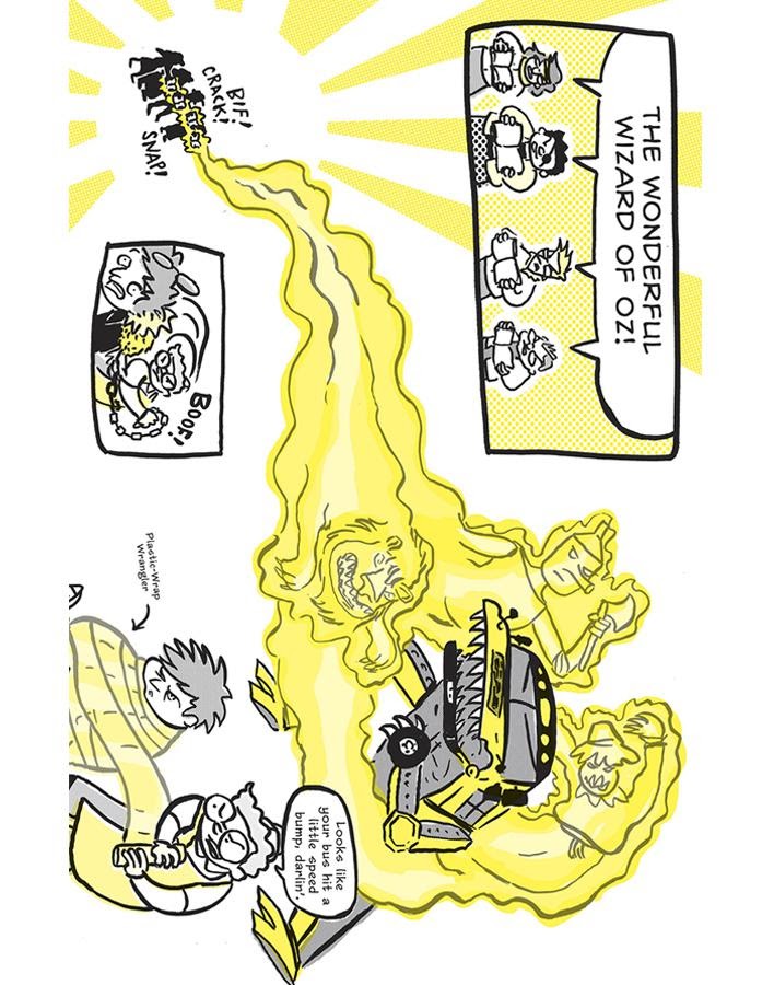 Read online Lunch Lady and the Schoolwide Scuffle comic -  Issue # TPB - 57
