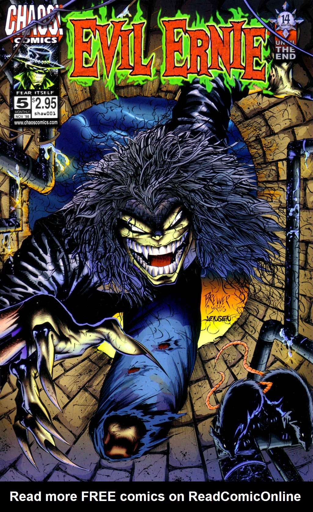 Read online Evil Ernie (1998) comic -  Issue #5 - 1