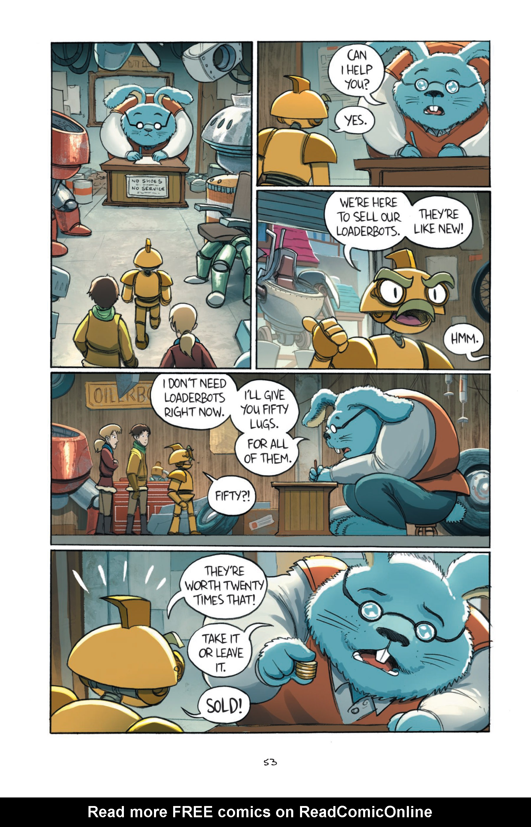 Read online Amulet comic -  Issue #7 - 55