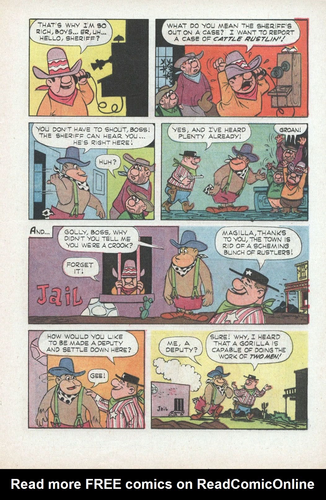 Read online Magilla Gorilla (1964) comic -  Issue #7 - 21