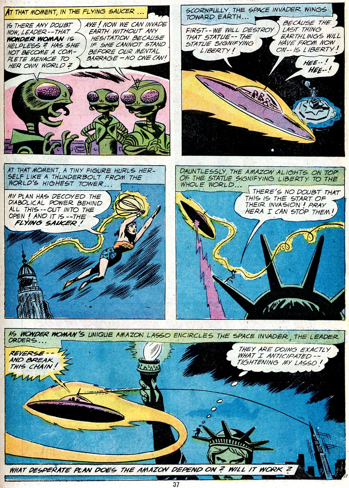 Read online Wonder Woman (1942) comic -  Issue #214 - 34