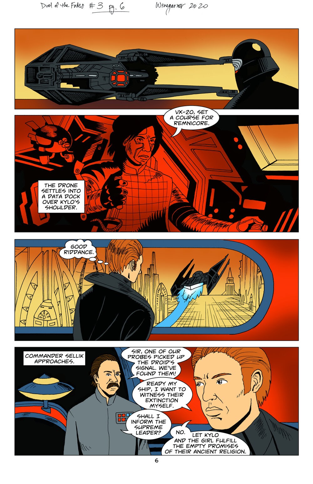 Read online Star Wars: Duel of the Fates comic -  Issue #3 - 7