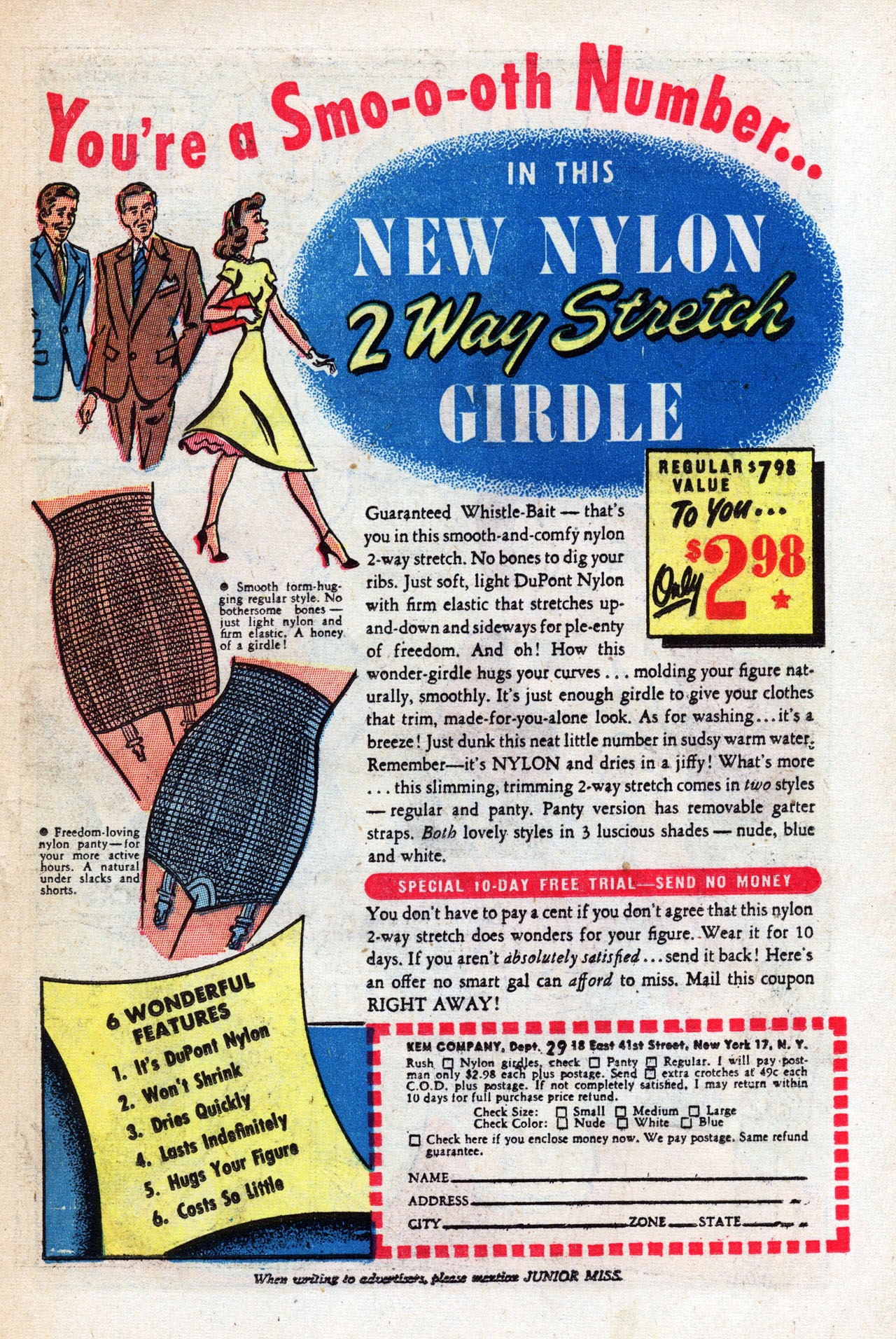Read online Junior Miss (1947) comic -  Issue #30 - 24