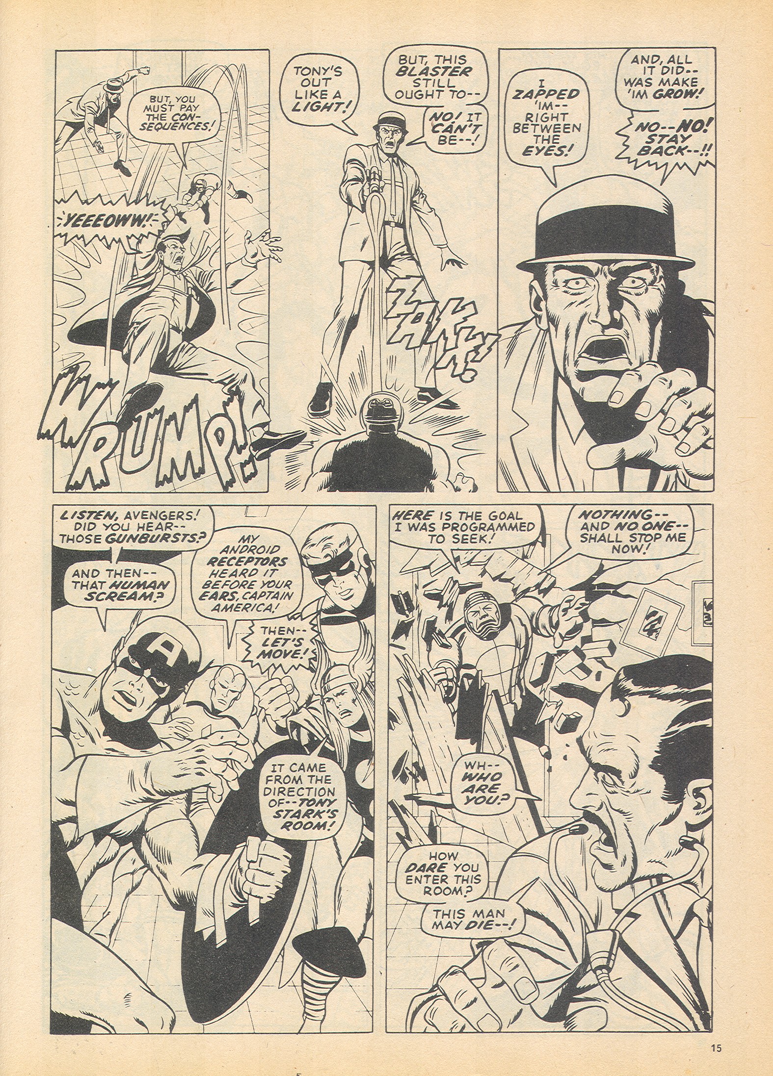 Read online The Avengers (1973) comic -  Issue #104 - 15