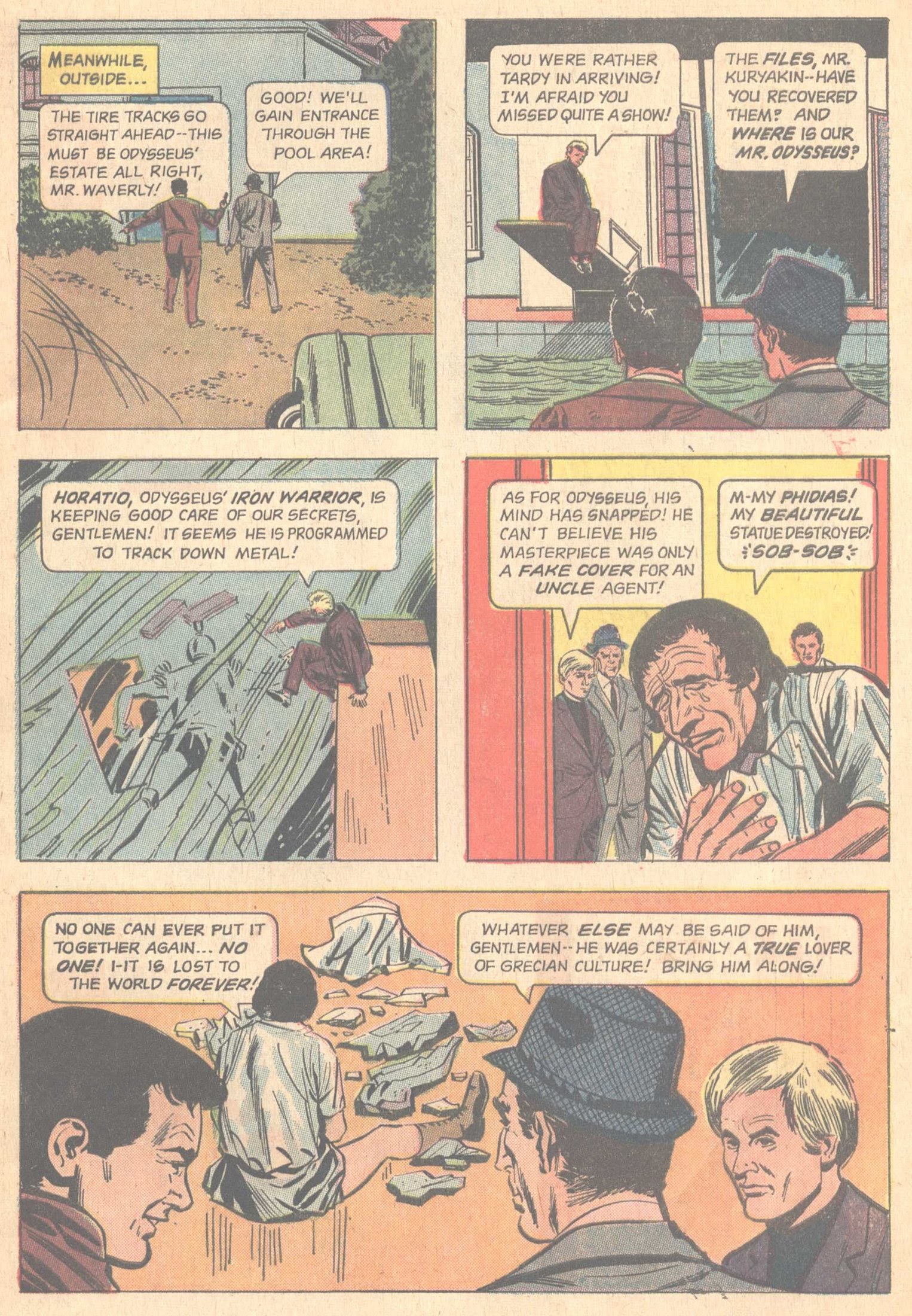 Read online The Man From U.N.C.L.E. comic -  Issue #10 - 33