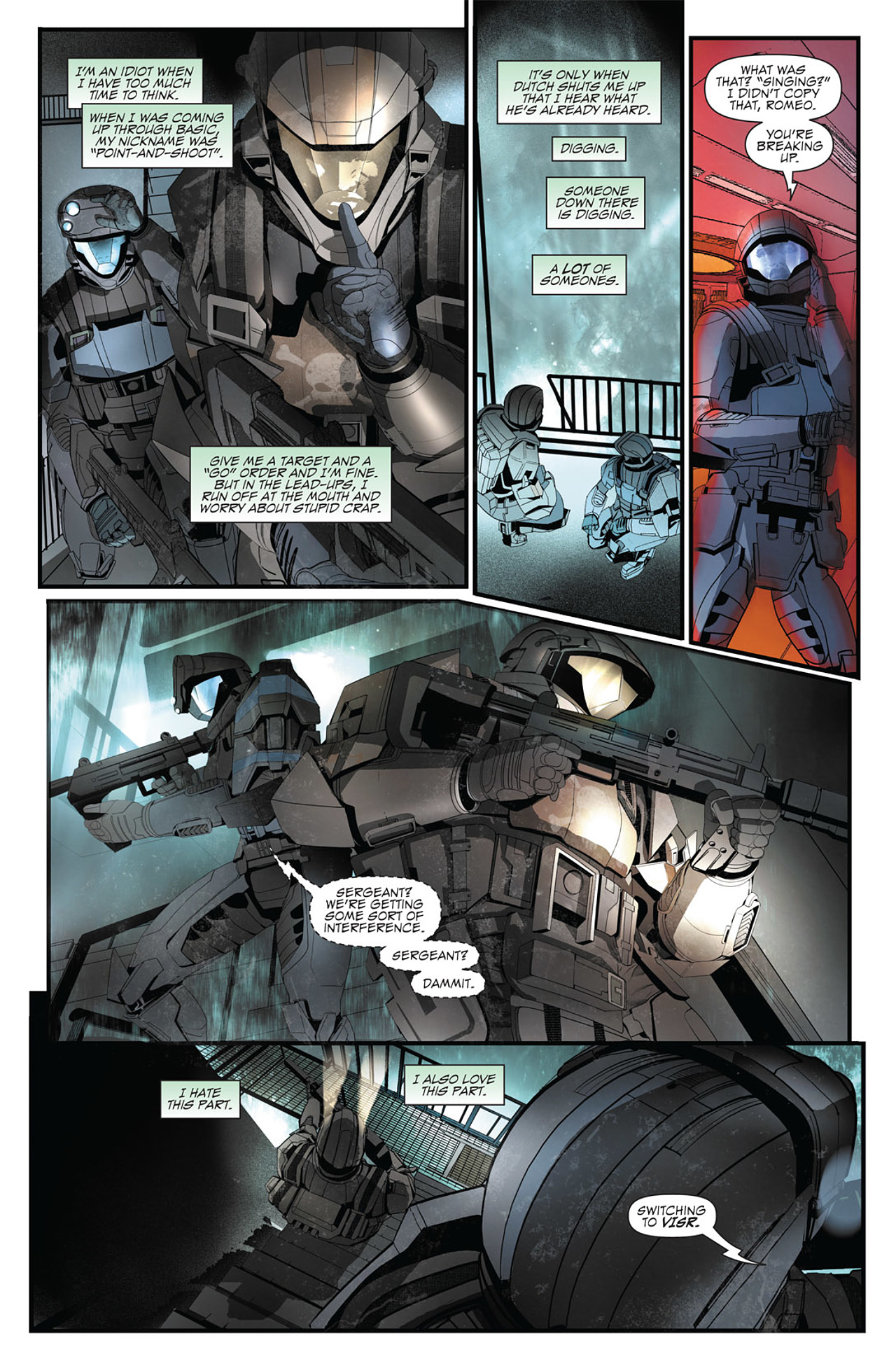 Read online Halo: Helljumper comic -  Issue # Full - 36