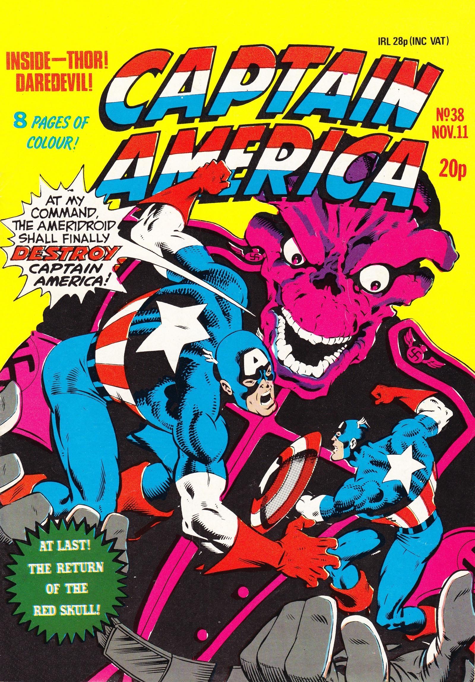 Read online Captain America (1981) comic -  Issue #38 - 1