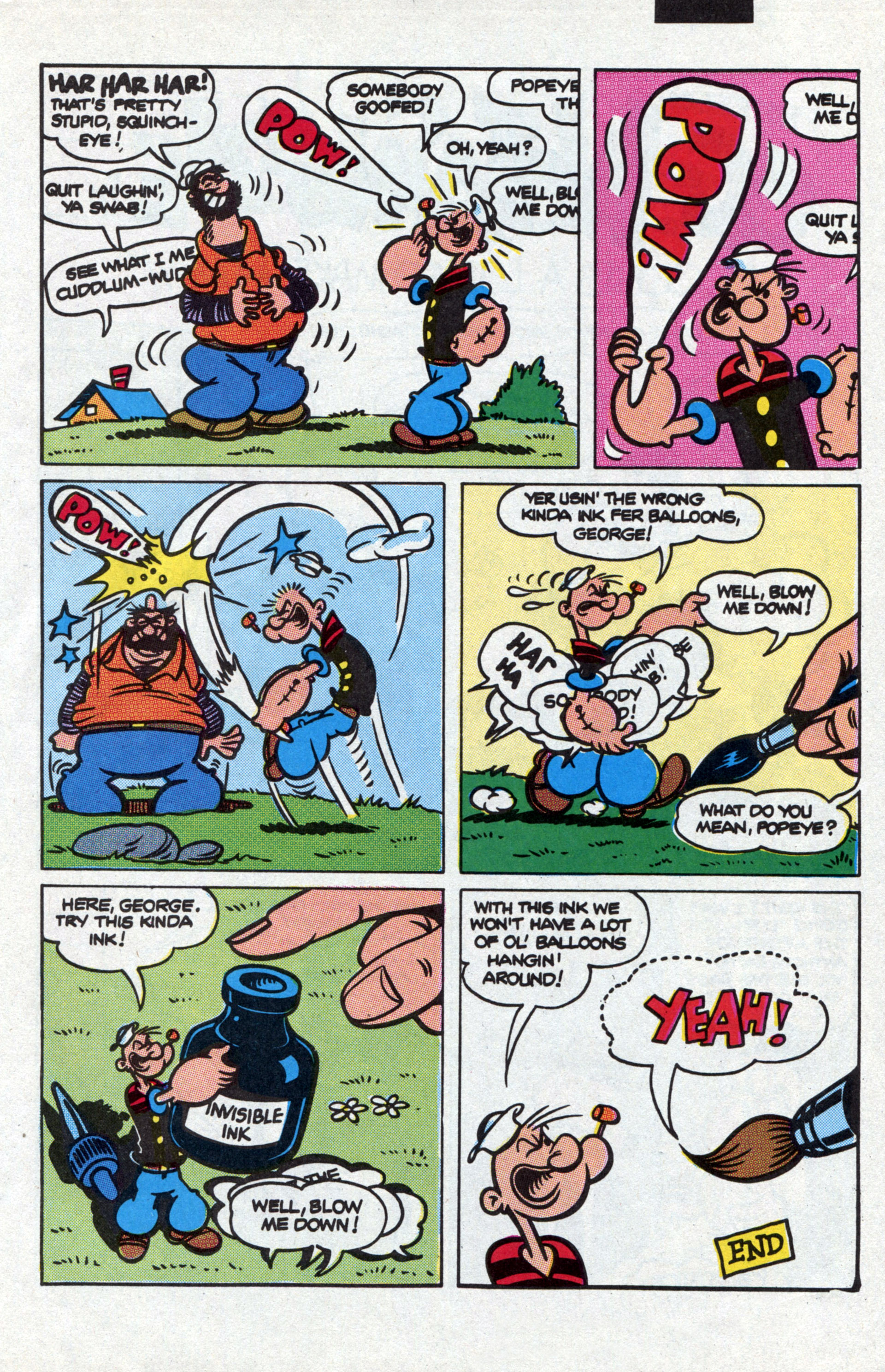 Read online Popeye (1993) comic -  Issue #3 - 21