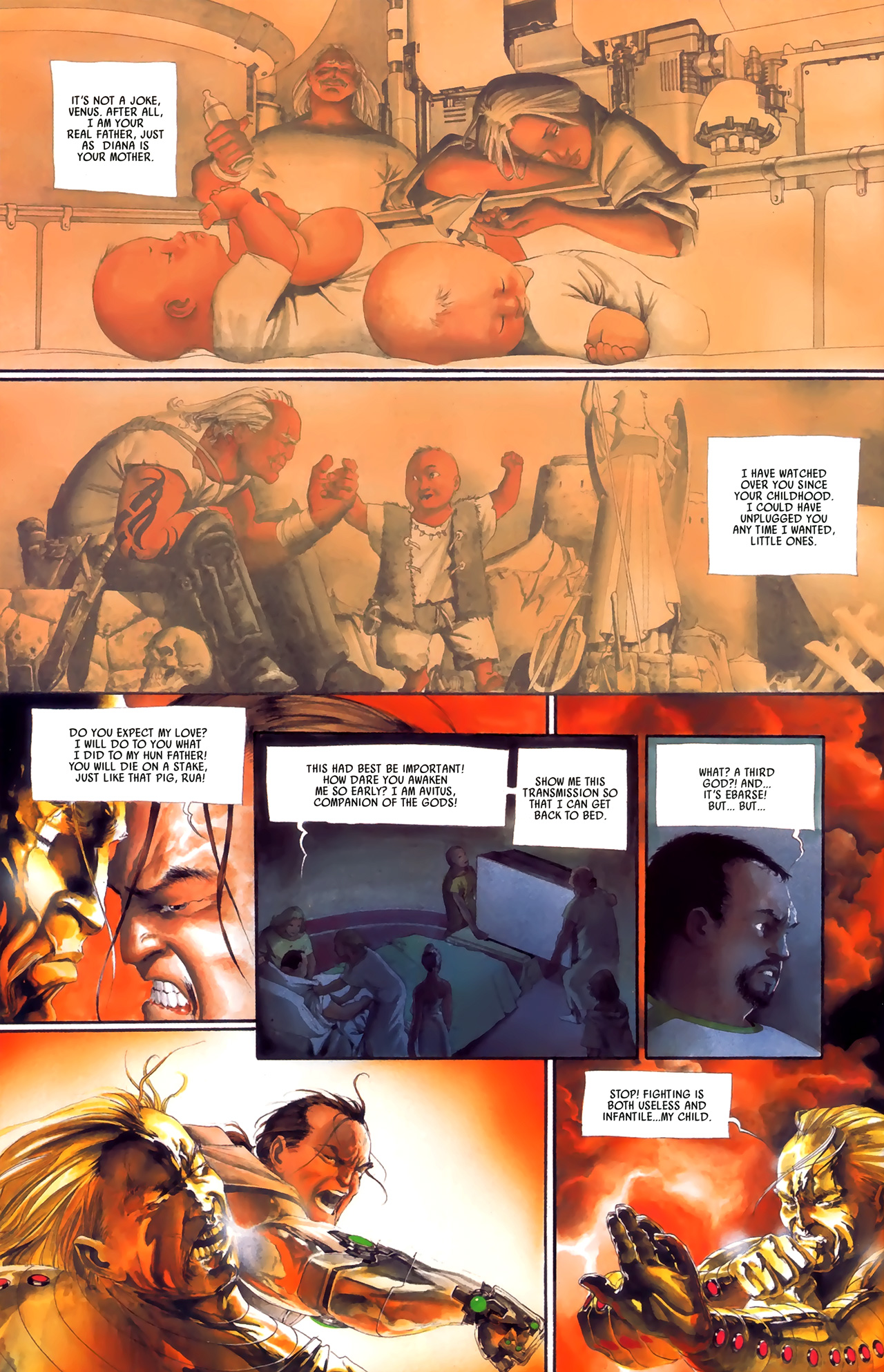 Read online Scourge Of The Gods: The Fall comic -  Issue #3 - 10