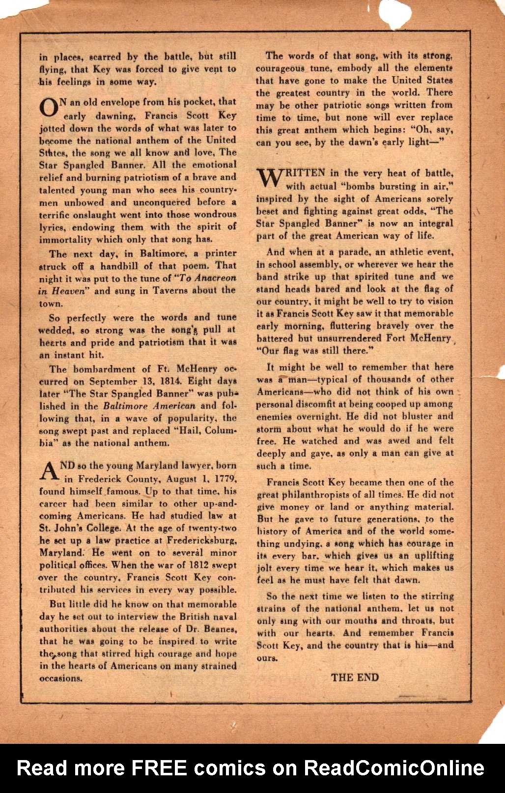 Read online World Famous Heroes Magazine comic -  Issue #2 - 33