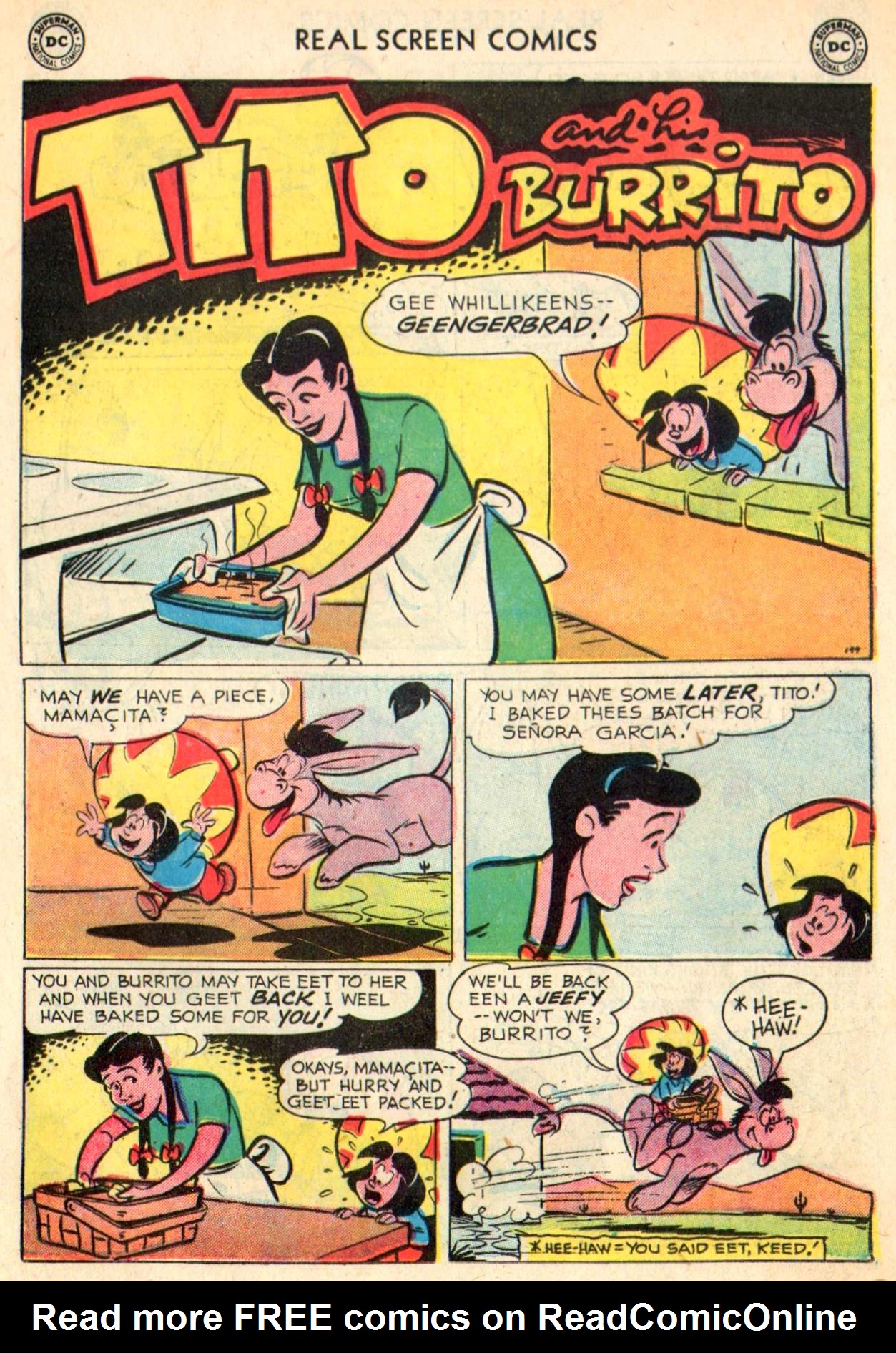 Read online Real Screen Comics comic -  Issue #105 - 11