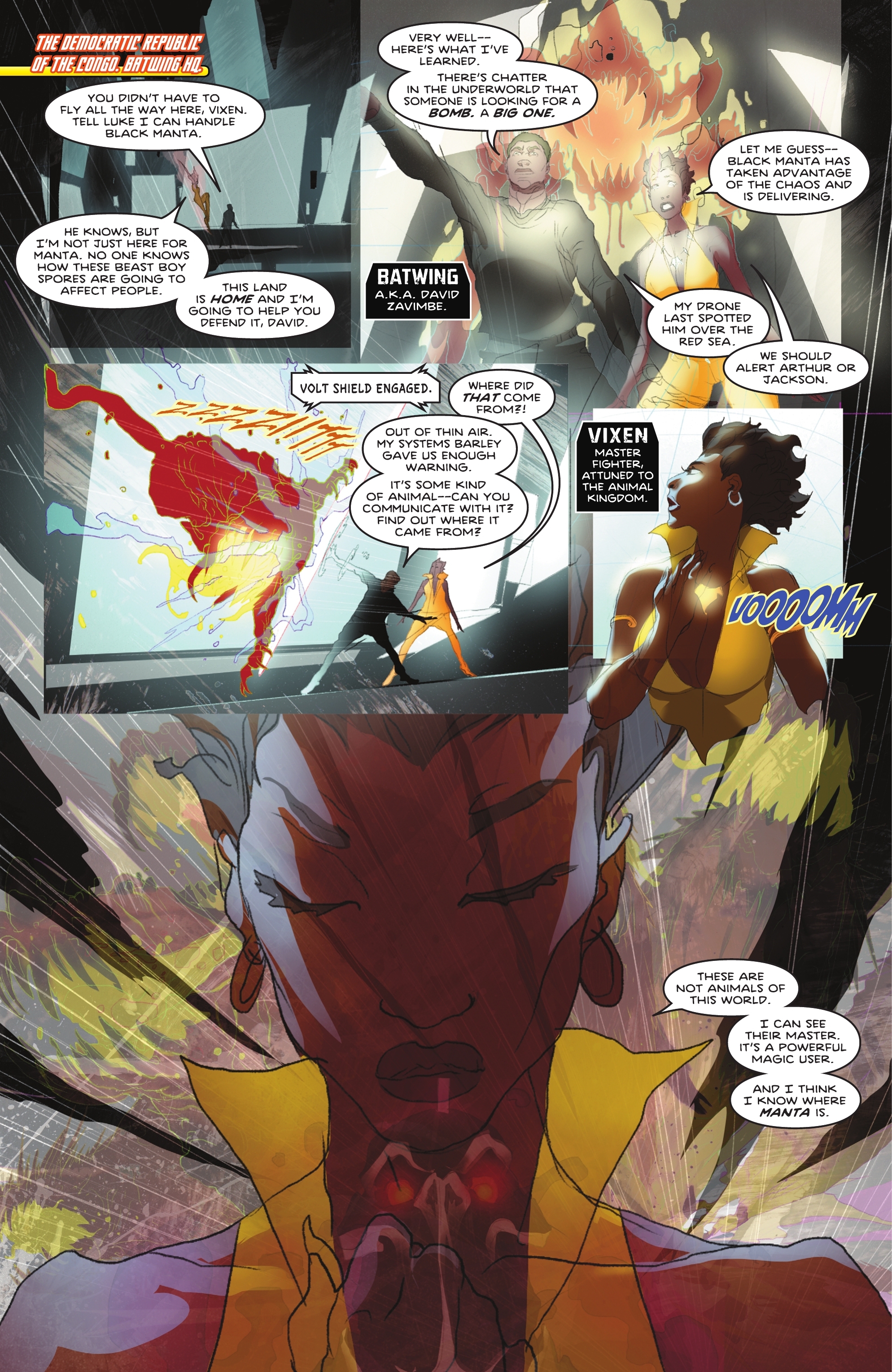 Read online Titans Beast World: Waller Rising comic -  Issue # Full - 15